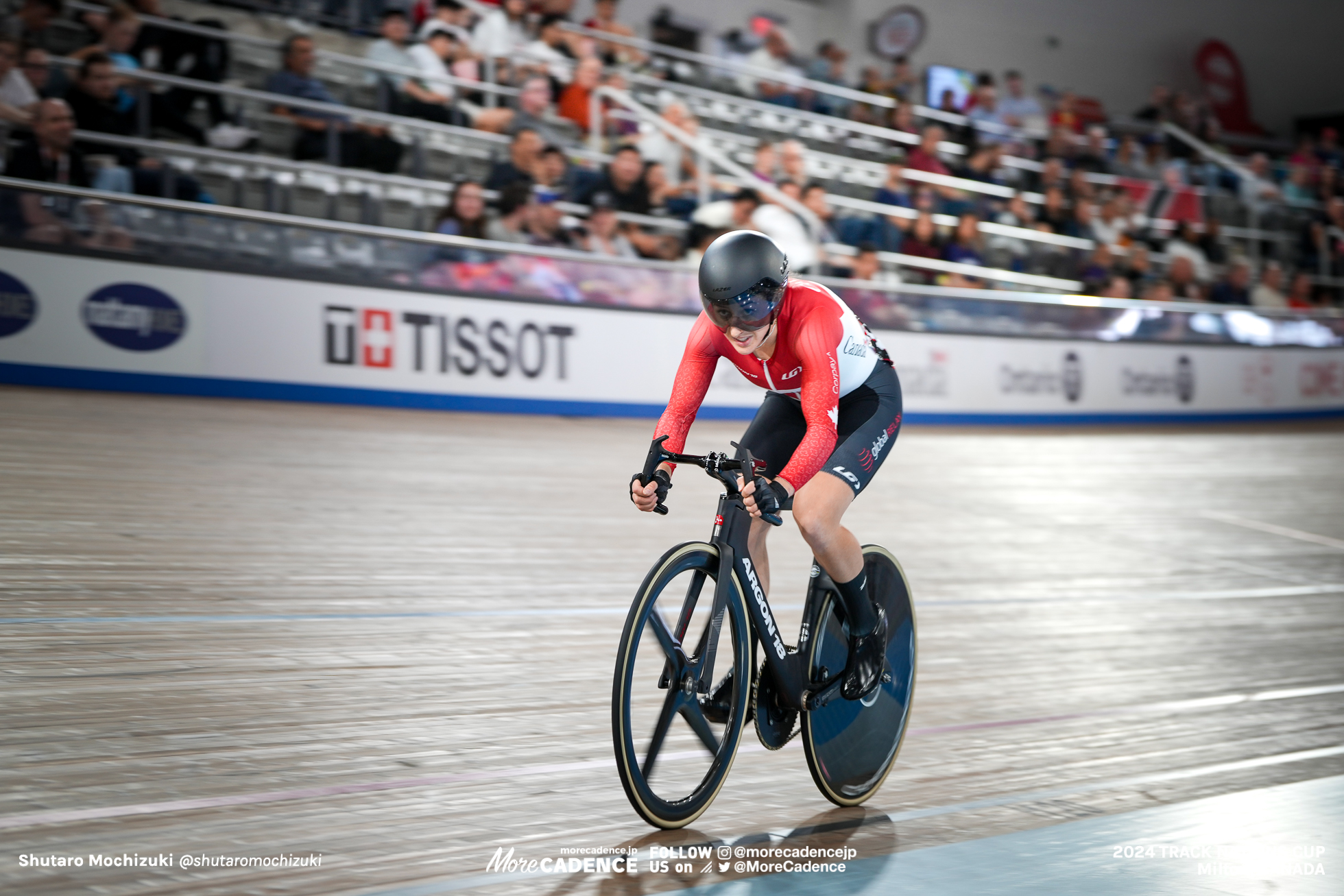 マギー・コールズリスター, COLES-LYSTER Maggie, CAN, 女子オムニアム テンポレース, WOMEN'S Omnium Tempo Race, 2024トラックネーションズカップ ミルトン, 2024 UCI TRACK NATIONS CUP Milton, Canada