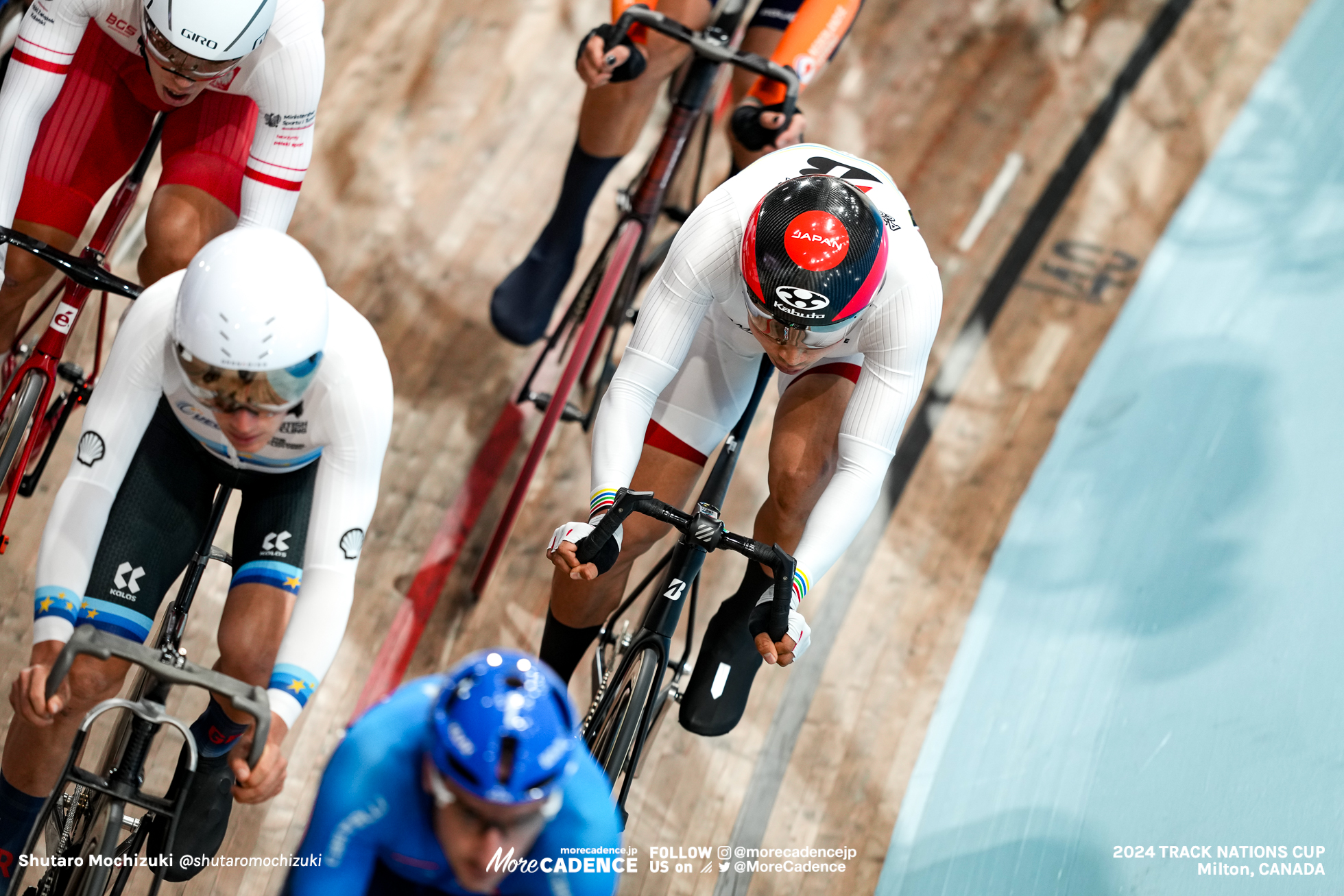 橋本英也, HASHIMOTO Eiya, JPN, 男子オムニアム エリミネーション, MEN'S Omnium Elimination Race, 2024トラックネーションズカップ ミルトン, 2024 UCI TRACK NATIONS CUP Milton, Canada