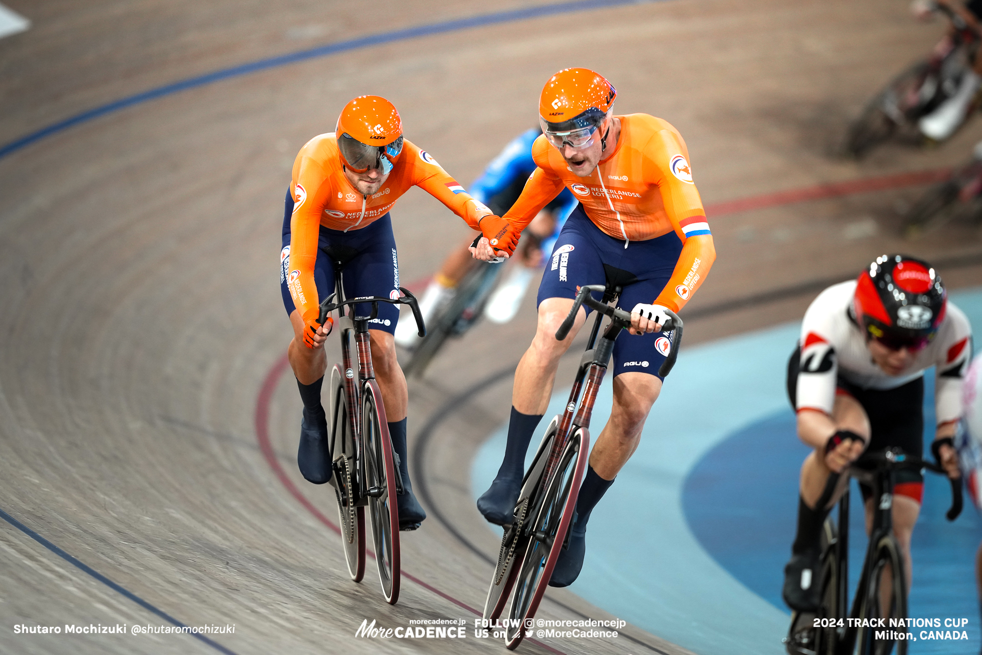 ヤネ・ドレンボス, DORENBOS Yanne, ヤン ウィレム・ファンシップ, van SCHIP Jan Willem, NED, 男子マディソン, MEN'S Madison, 2024トラックネーションズカップ ミルトン, 2024 UCI TRACK NATIONS CUP Milton, Canada