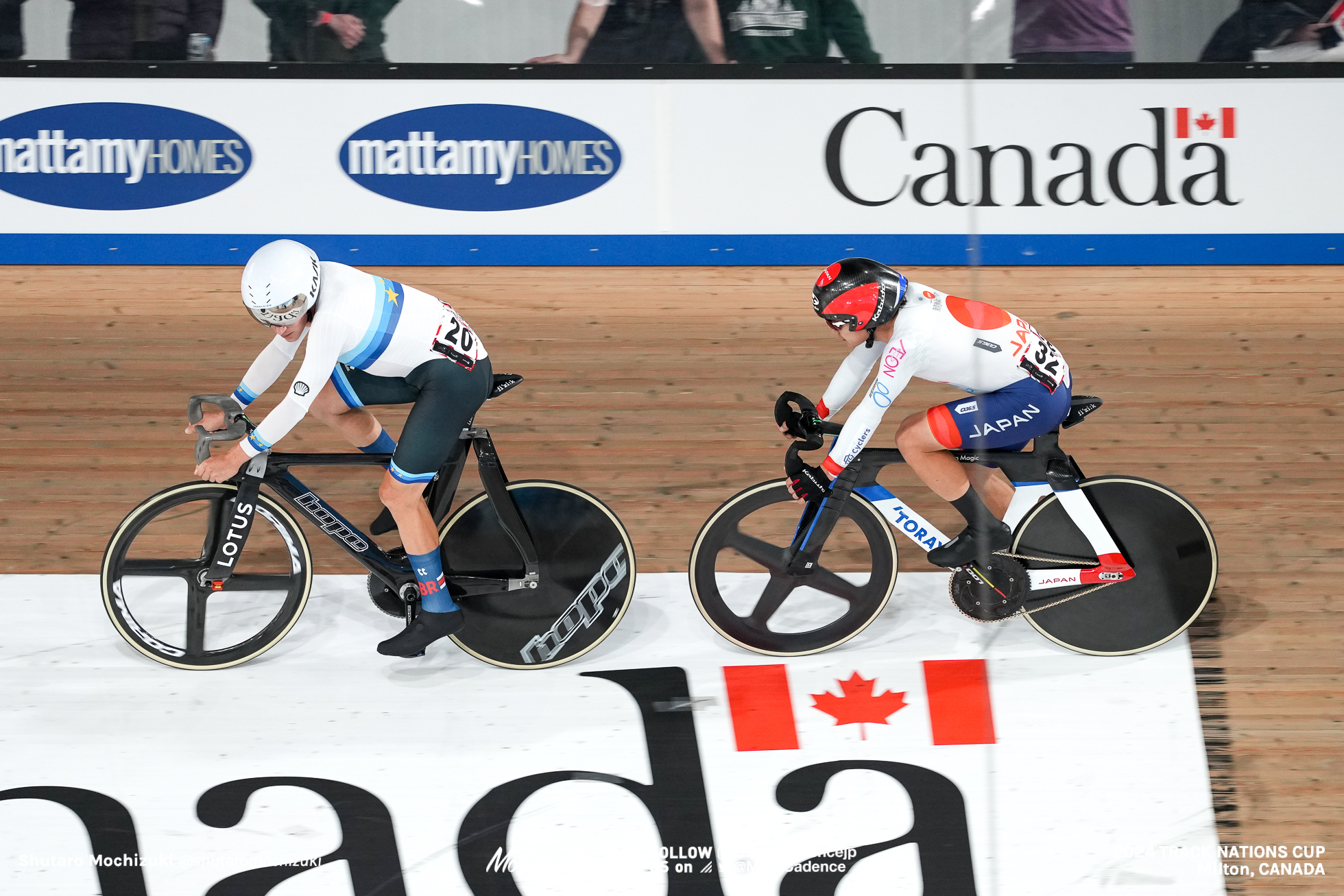 窪木一茂, KUBOKI Kazushige, JPN, イーサン・ハイター, HAYTER Ethan Edward, GBR, 男子オムニアム ポイントレース, MEN'S Omnium Points Race, 2024トラックネーションズカップ ミルトン, 2024 UCI TRACK NATIONS CUP Milton, Canada