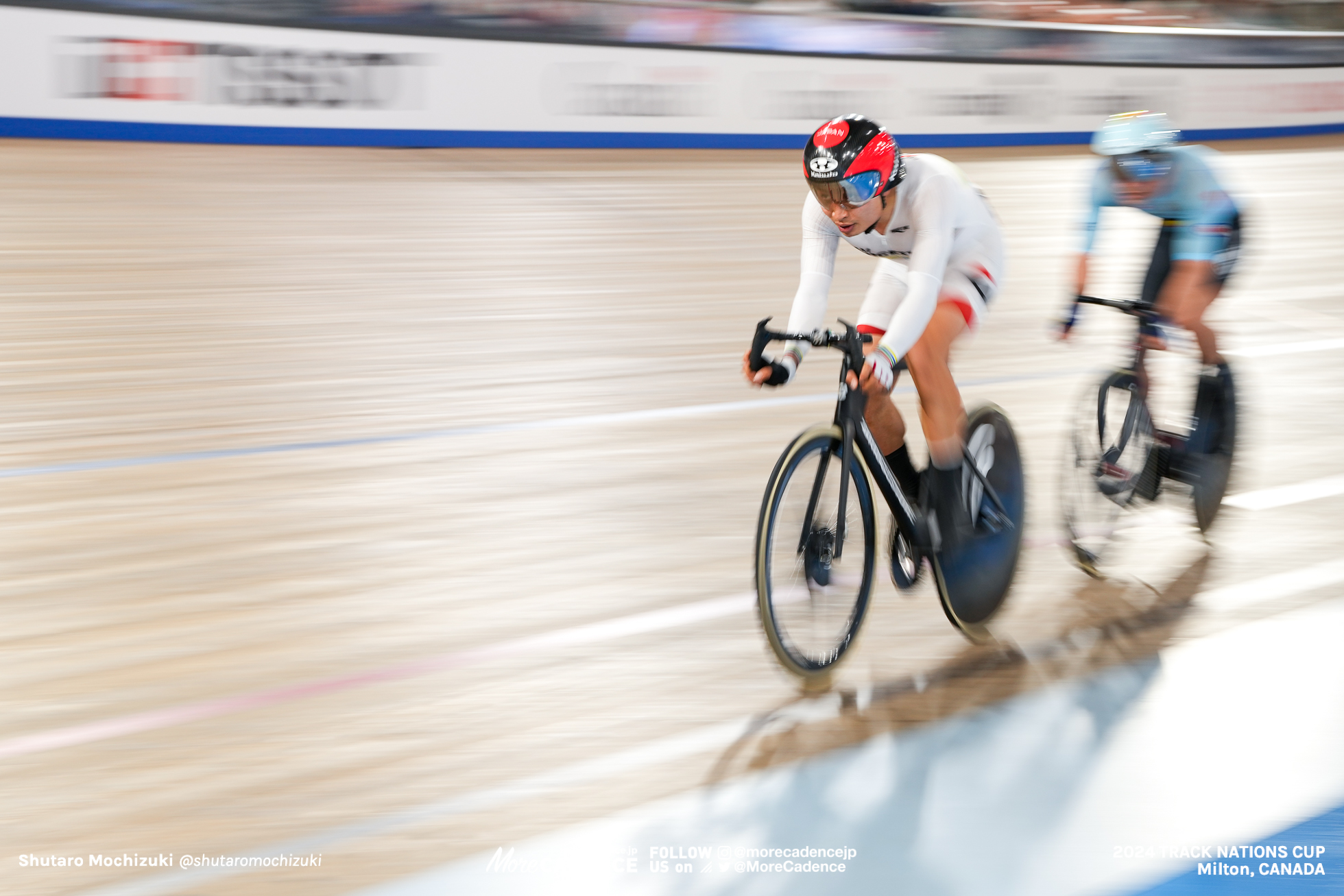 橋本英也, HASHIMOTO Eiya, JPN, ツーア・デンス, DENS Tuur, BEL, 男子オムニアム ポイントレース, MEN'S Omnium Points Race, 2024トラックネーションズカップ ミルトン, 2024 UCI TRACK NATIONS CUP Milton, Canada