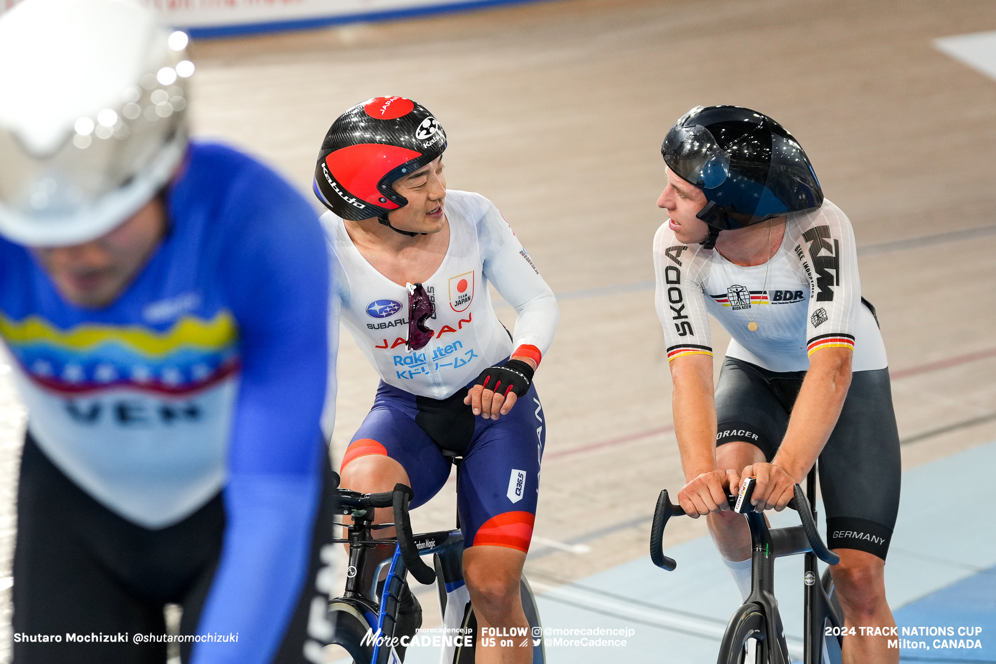 窪木一茂, KUBOKI Kazushige, JPN, ティム トーン・トウデンベルグ, TEUTENBERG Tim Torn, GER, 男子オムニアム ポイントレース, MEN'S Omnium Points Race, 2024トラックネーションズカップ ミルトン, 2024 UCI TRACK NATIONS CUP Milton, Canada