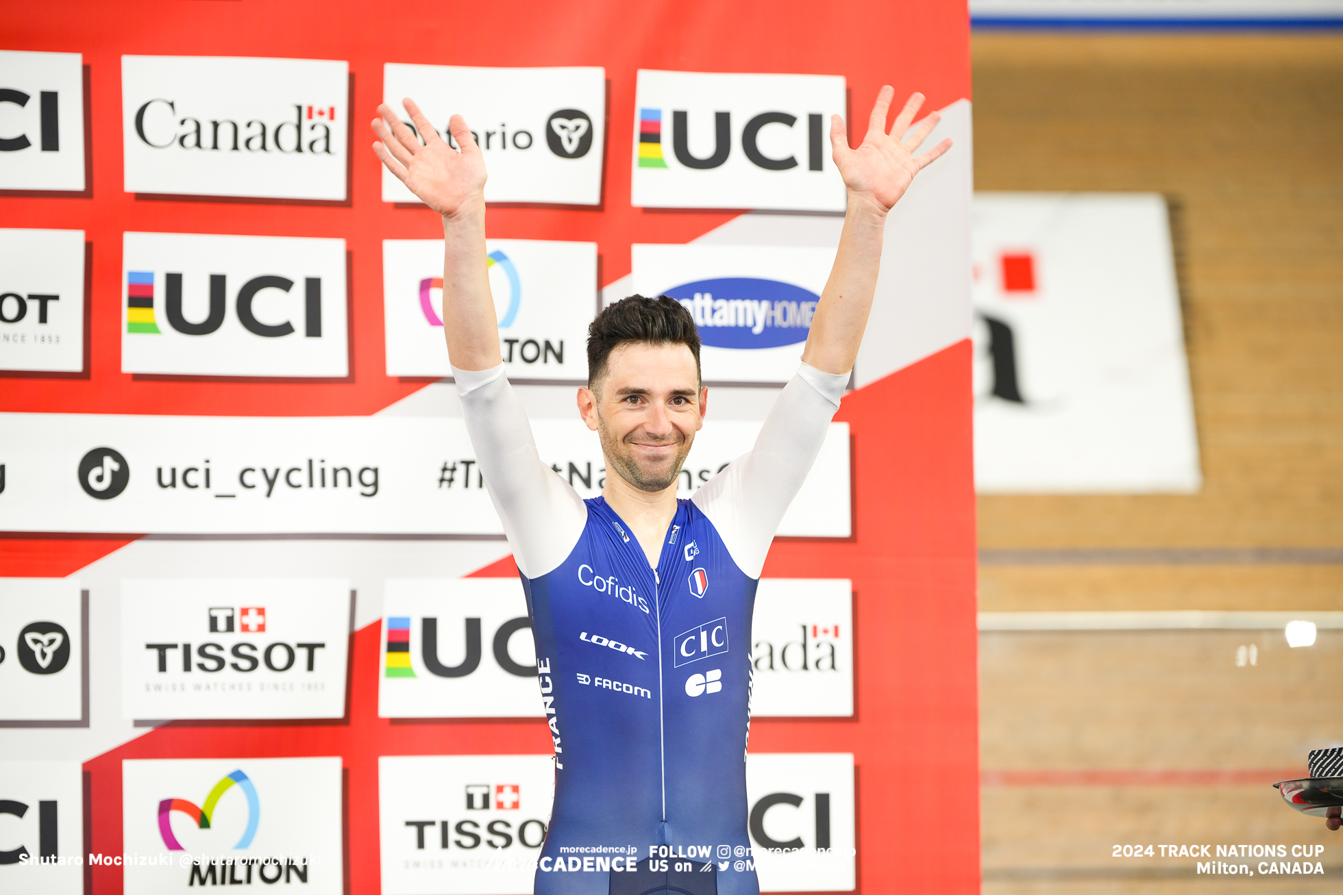 ベンジャミン・トマ, THOMAS Benjamin, FRA, 男子オムニアム, MEN'S Omnium, 2024トラックネーションズカップ ミルトン, 2024 UCI TRACK NATIONS CUP Milton, Canada