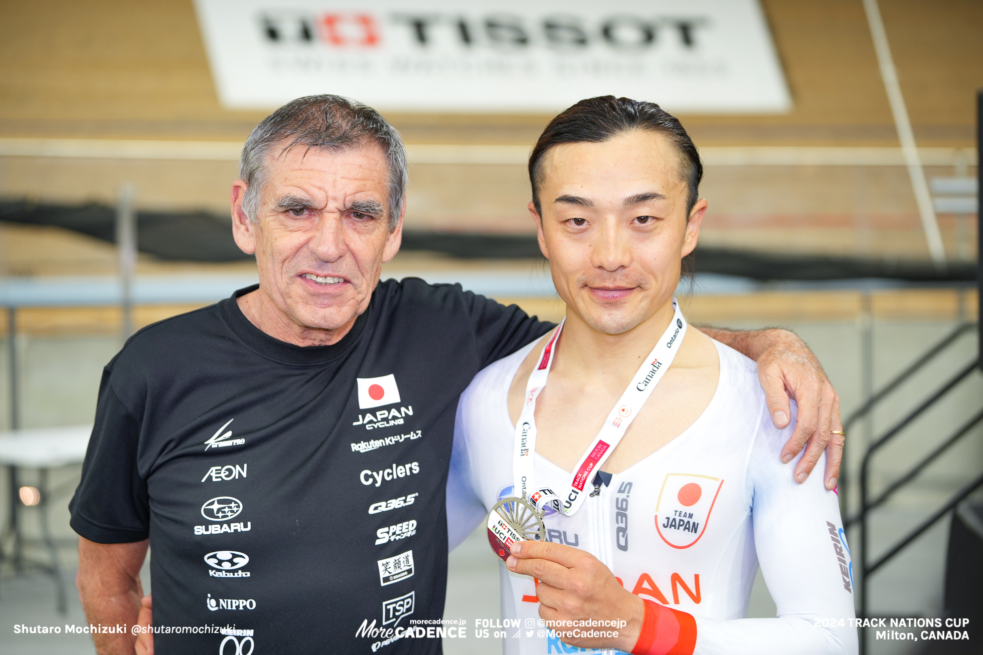 窪木一茂, KUBOKI Kazushige, ダニエル・ギジガー, JPN, 男子オムニアム, MEN'S Omnium, 2024トラックネーションズカップ ミルトン, 2024 UCI TRACK NATIONS CUP Milton, Canada