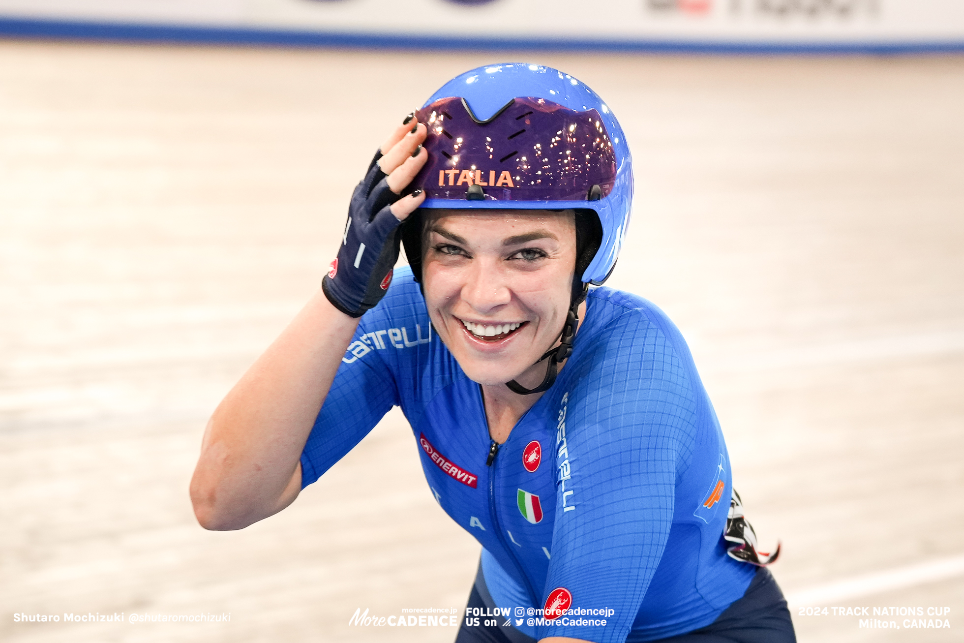 レティシア・パテルノステル, PATERNOSTER Letizia, ITA, 女子オムニアム ポイントレース, WOMEN'S Omnium Points Race, 2024トラックネーションズカップ ミルトン, 2024 UCI TRACK NATIONS CUP Milton, Canada