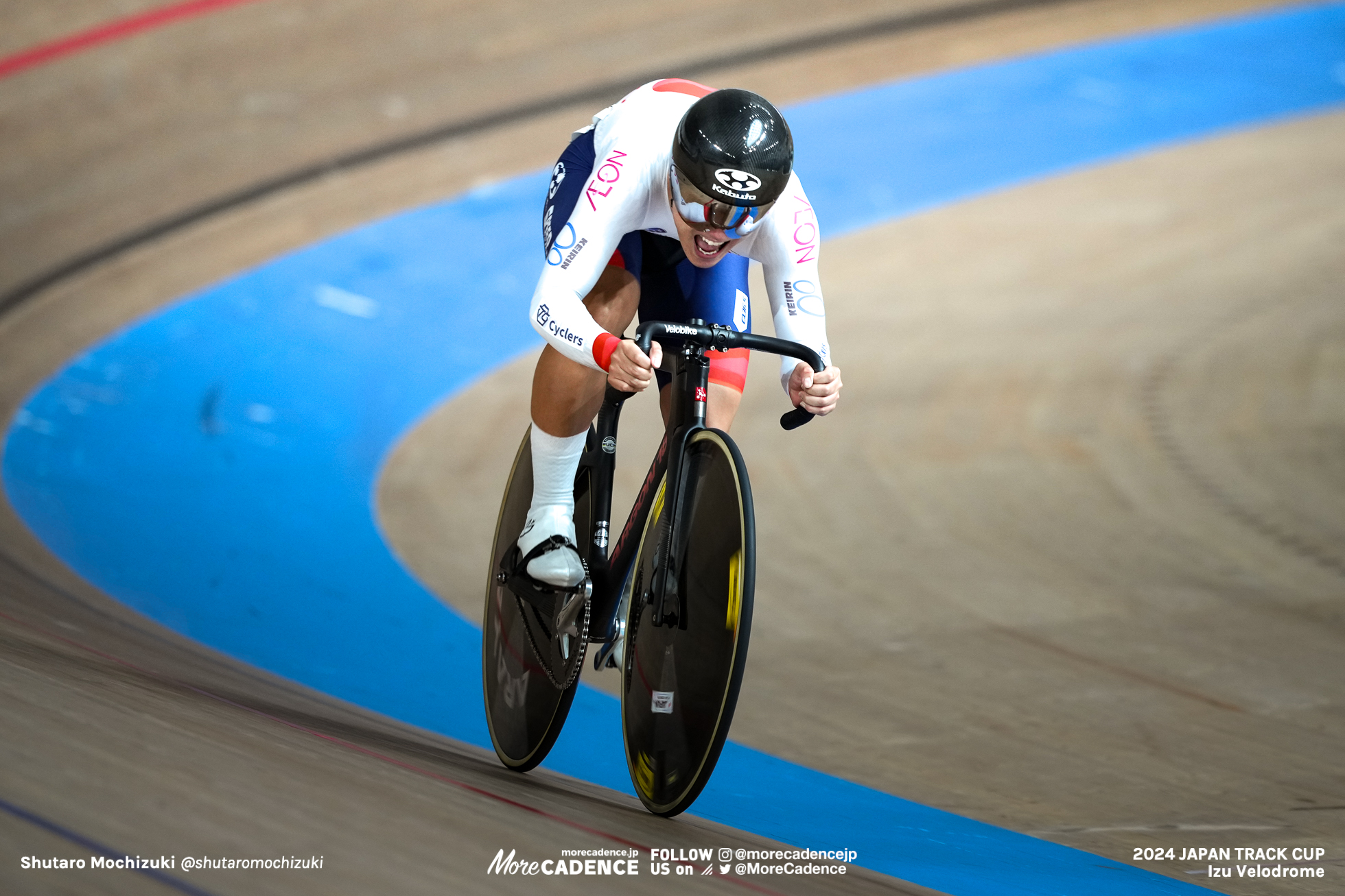 丸山留依, MARUYAMA Rui, JPN, 男子ジュニアスプリント 予選, MEN'S Junior Sprint Qualification 200mFTT, 2024ジャパントラックカップ II, 伊豆ベロドローム, 2024 Japan Track Cup II, Izu Velodrome, Japan