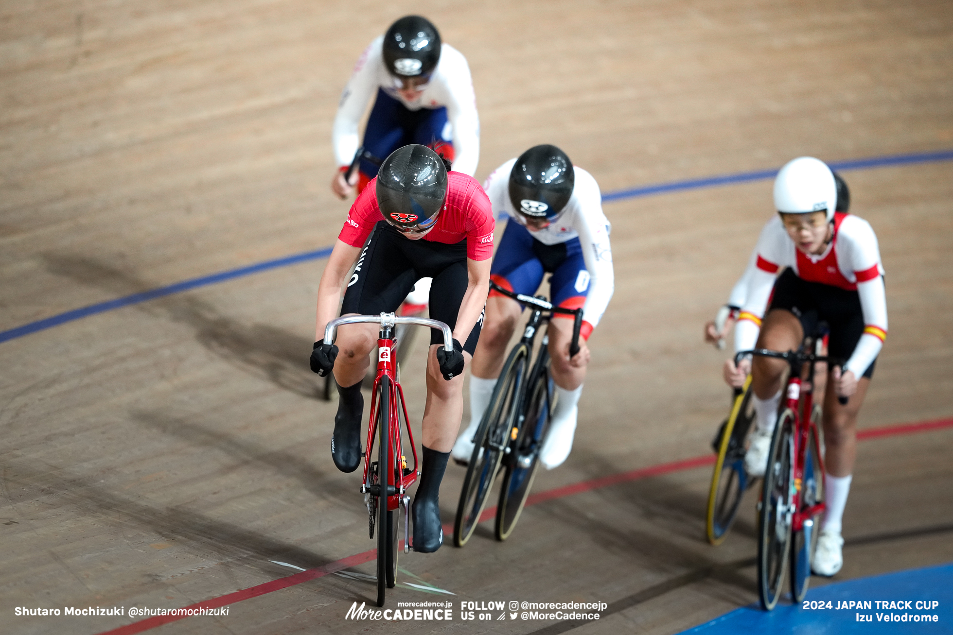 白井愛美, SHIRAI Manami, 広島工業高校, ジュニア 女子ポイントレース, Junior WOMEN'S Point race, 2024ジャパントラックカップ II, 伊豆ベロドローム, 2024 Japan Track Cup II, Izu Velodrome, Japan