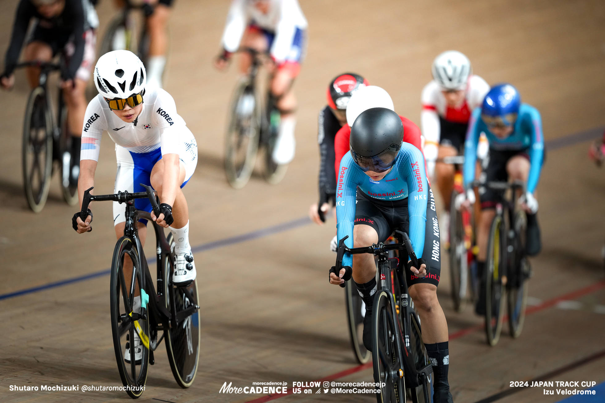 李思穎 リー・シーウィン, LEE Sze Wing, HKG, イ・ウンヘ, LEE Eunhee, KOR, 女子ポイントレース, WOMEN'S Points Race, 2024ジャパントラックカップ II, 伊豆ベロドローム, 2024 Japan Track Cup II, Izu Velodrome, Japan