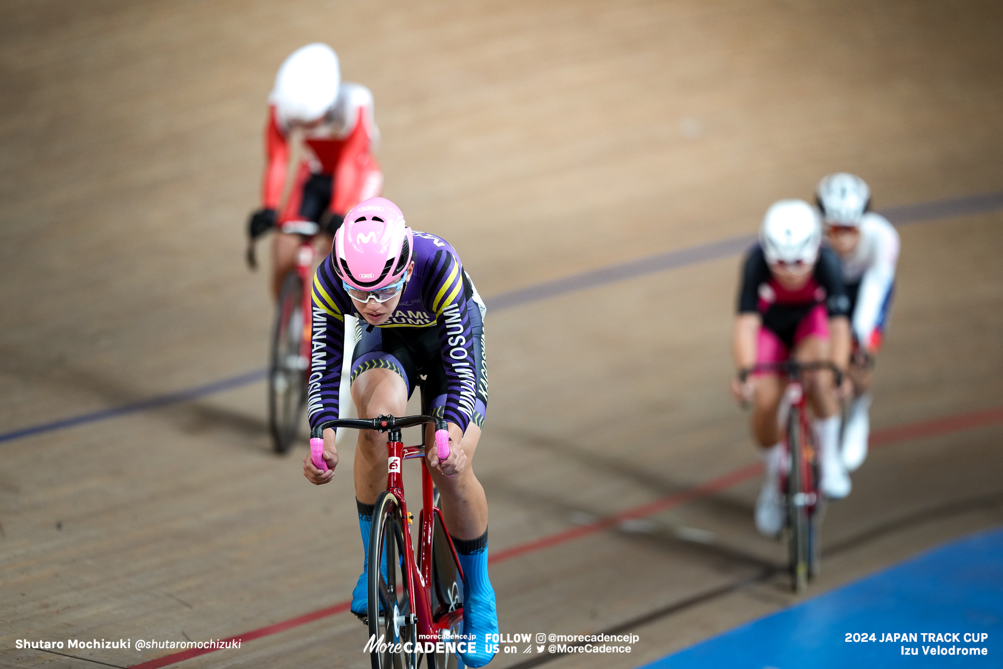 永橋湧斗, NAGAHASHI Yuto, 南大隅高校, ジュニア 男子ポイントレース, Junior MEN'S Point race, 2024ジャパントラックカップ II, 伊豆ベロドローム, 2024 Japan Track Cup II, Izu Velodrome, Japan