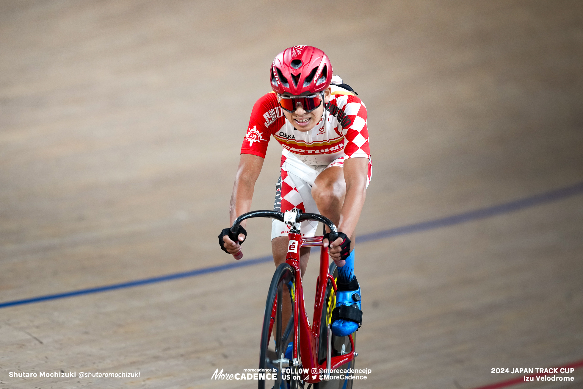 宮崎碧瑠斗, MIYAZAKI Aruto, 城東工科高校, ジュニア 男子ポイントレース, Junior MEN'S Point race, 2024ジャパントラックカップ II, 伊豆ベロドローム, 2024 Japan Track Cup II, Izu Velodrome, Japan