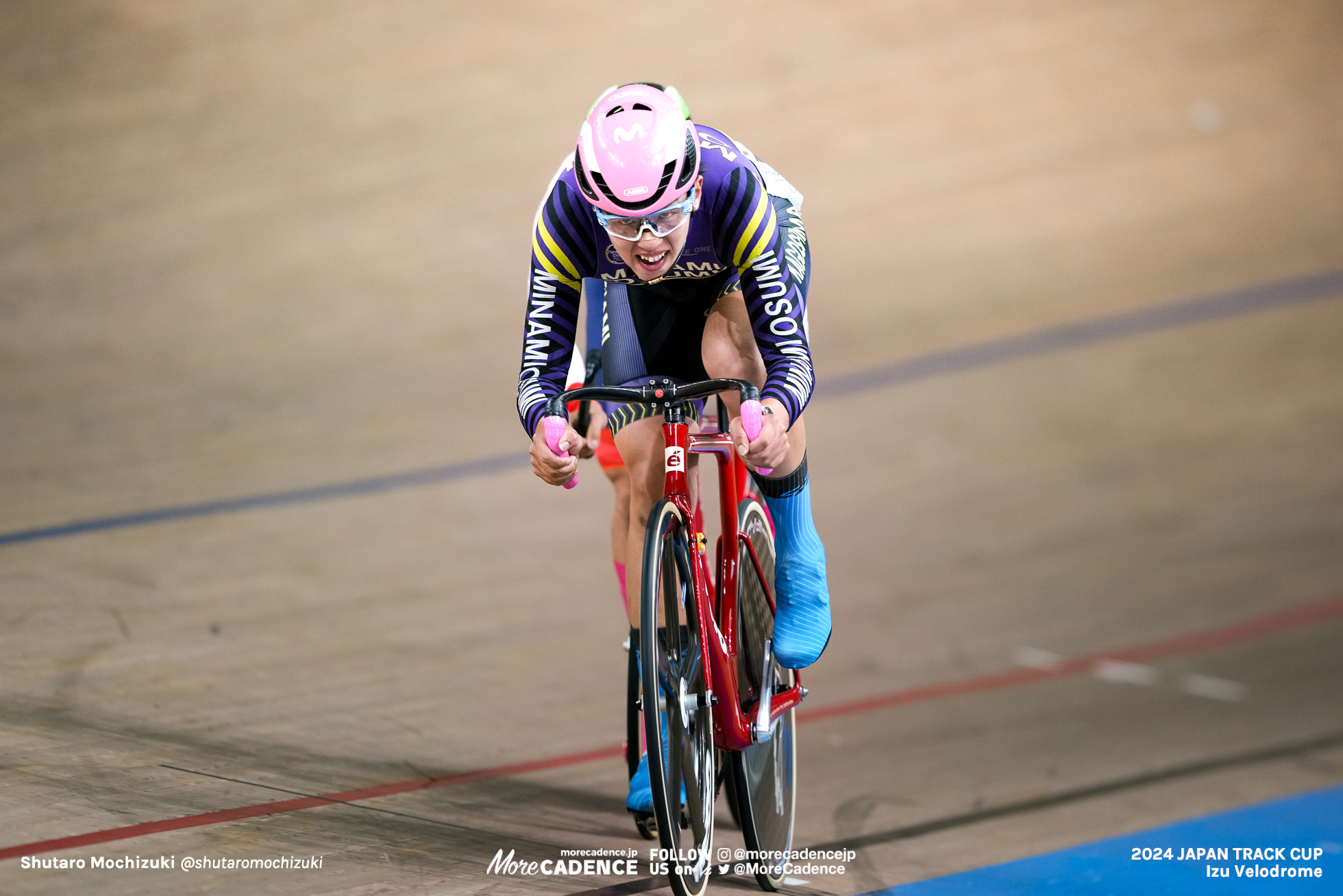 永橋湧斗, NAGAHASHI Yuto, 南大隅高校, ジュニア 男子ポイントレース, Junior MEN'S Point race, 2024ジャパントラックカップ II, 伊豆ベロドローム, 2024 Japan Track Cup II, Izu Velodrome, Japan