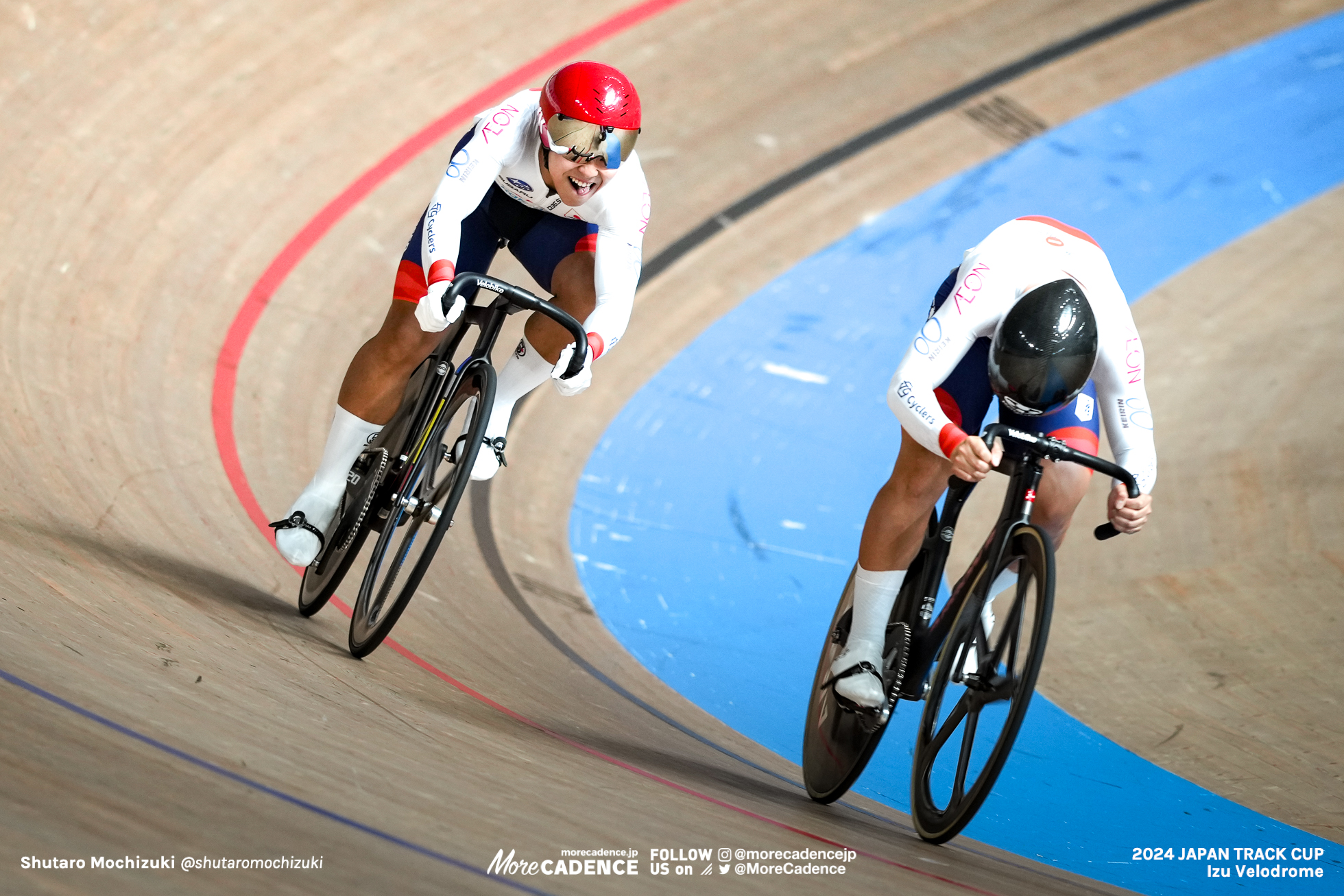 丸山留依, MARUYAMA Rui, JPN, 榊枝天旺, SAKAKIEDA Teo, JPN, 男子ジュニアスプリント 3位決定戦, MEN'S Junior Sprint Final for Bronze, 2024ジャパントラックカップ II, 伊豆ベロドローム, 2024 Japan Track Cup II, Izu Velodrome, Japan