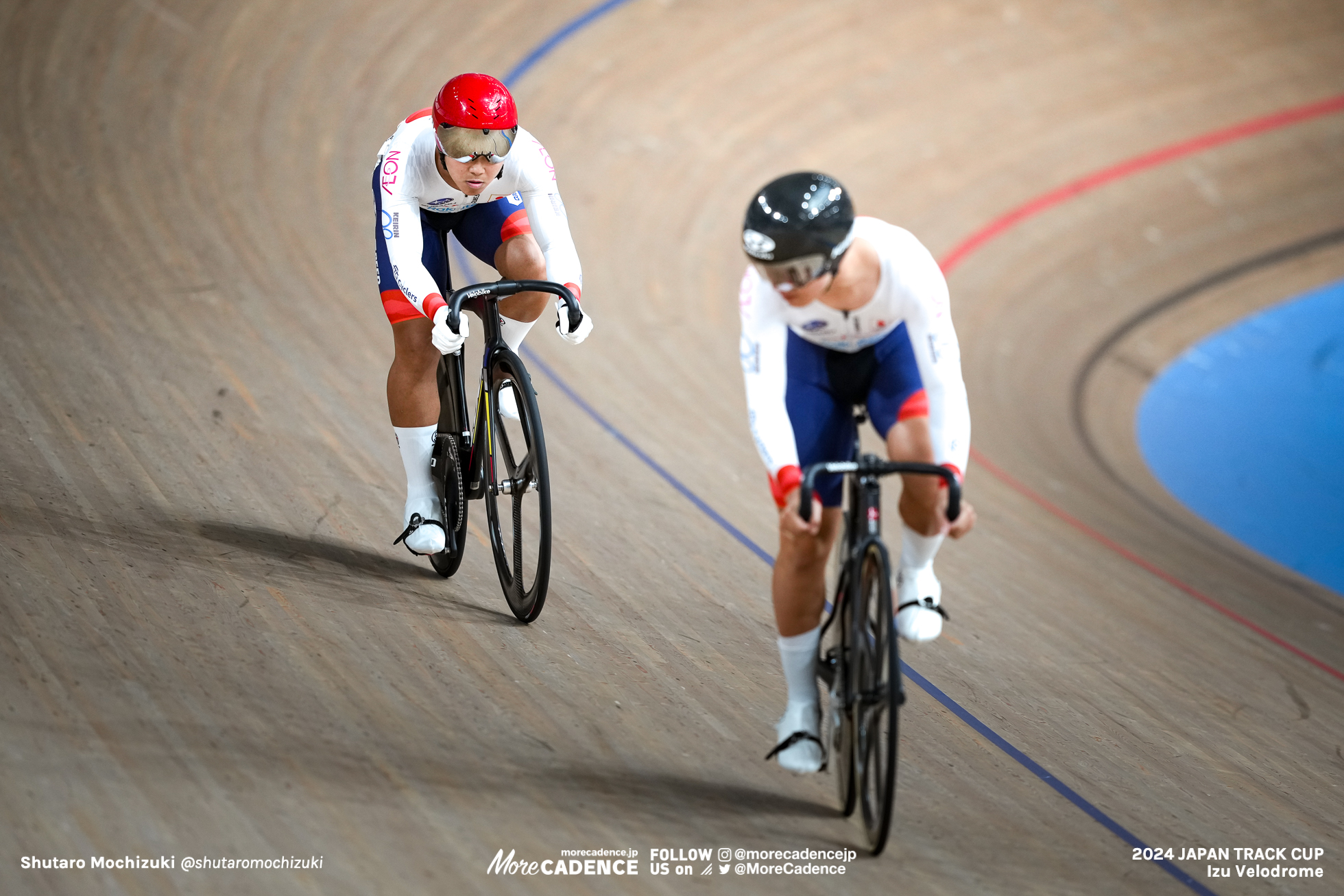 丸山留依, MARUYAMA Rui, JPN, 榊枝天旺, SAKAKIEDA Teo, JPN, 男子ジュニアスプリント 3位決定戦, MEN'S Junior Sprint Final for Bronze, 2024ジャパントラックカップ II, 伊豆ベロドローム, 2024 Japan Track Cup II, Izu Velodrome, Japan