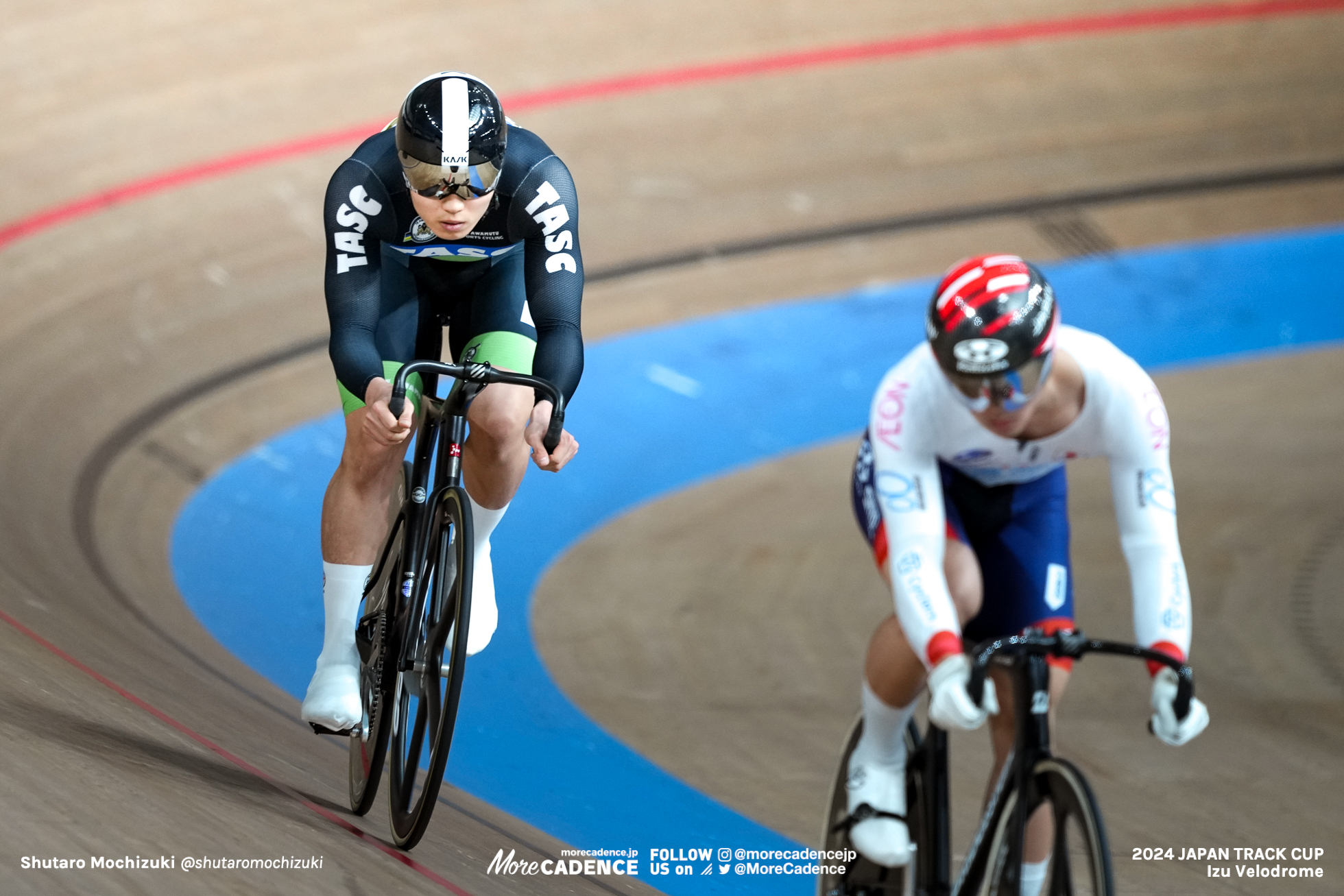 チェ・テホ, CHOI Taeho, KOR, 高橋奏多, TAKAHASHI Kanata, JPN, 男子ジュニアスプリント 決勝, MEN'S Junior Sprint Final for Gold, 2024ジャパントラックカップ II, 伊豆ベロドローム, 2024 Japan Track Cup II, Izu Velodrome, Japan