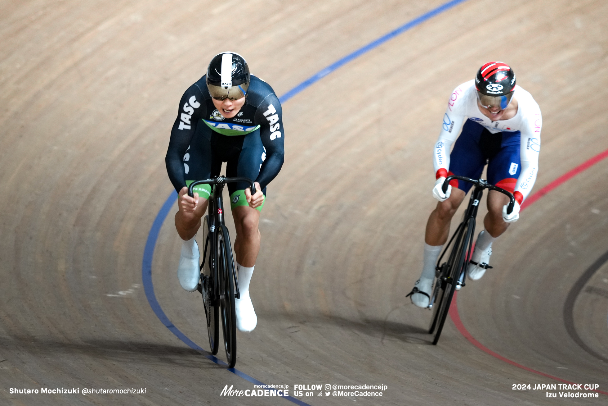 チェ・テホ, CHOI Taeho, KOR, 高橋奏多, TAKAHASHI Kanata, JPN, 男子ジュニアスプリント 決勝, MEN'S Junior Sprint Final for Gold, 2024ジャパントラックカップ II, 伊豆ベロドローム, 2024 Japan Track Cup II, Izu Velodrome, Japan