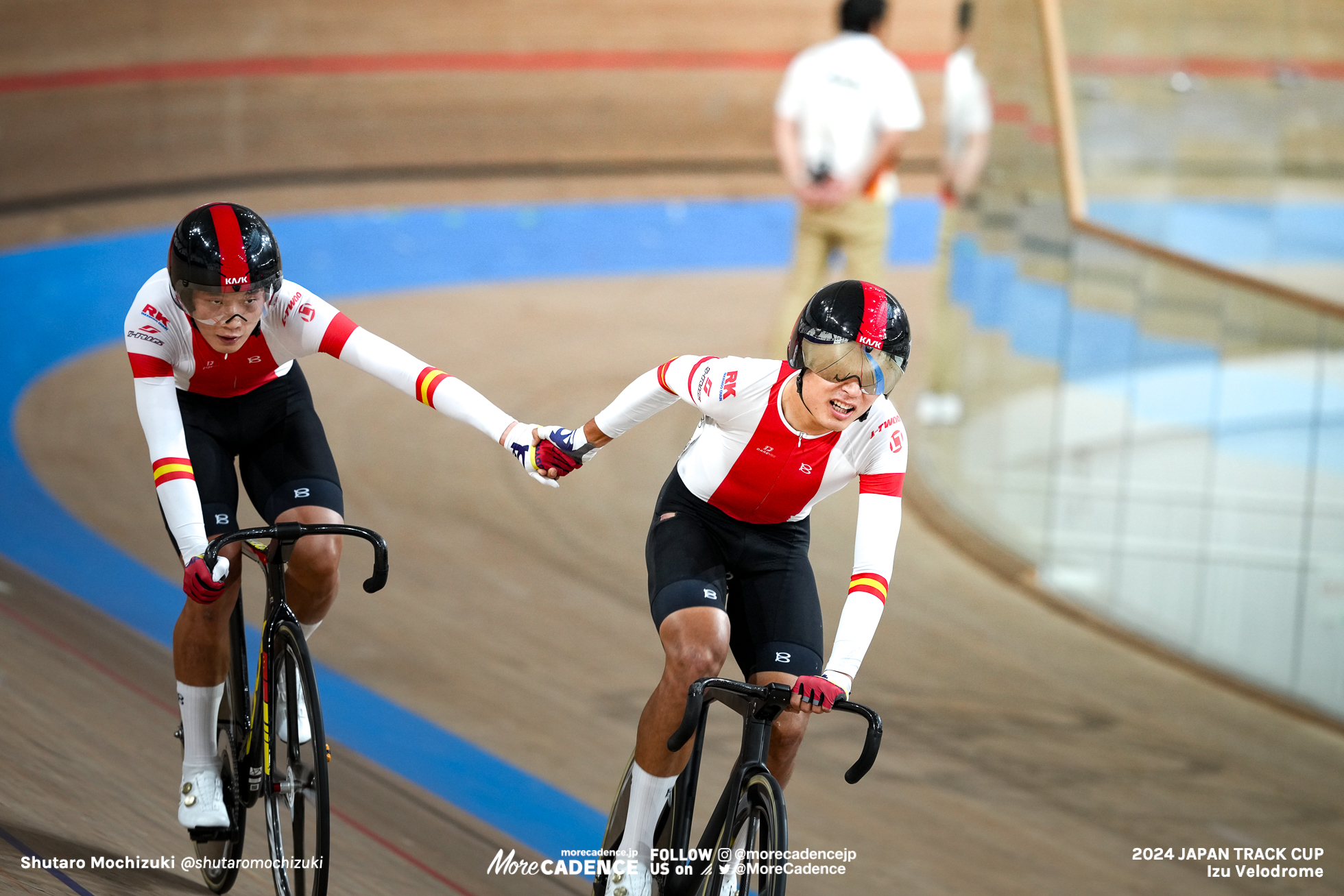 ヤン・ヤン, YANG Yang, ペイ・チャンギュー, PEI Zhengyu, CHN, 男子マディソン, MEN'S Madison, 2024ジャパントラックカップ II, 伊豆ベロドローム, 2024 Japan Track Cup II, Izu Velodrome, Japan