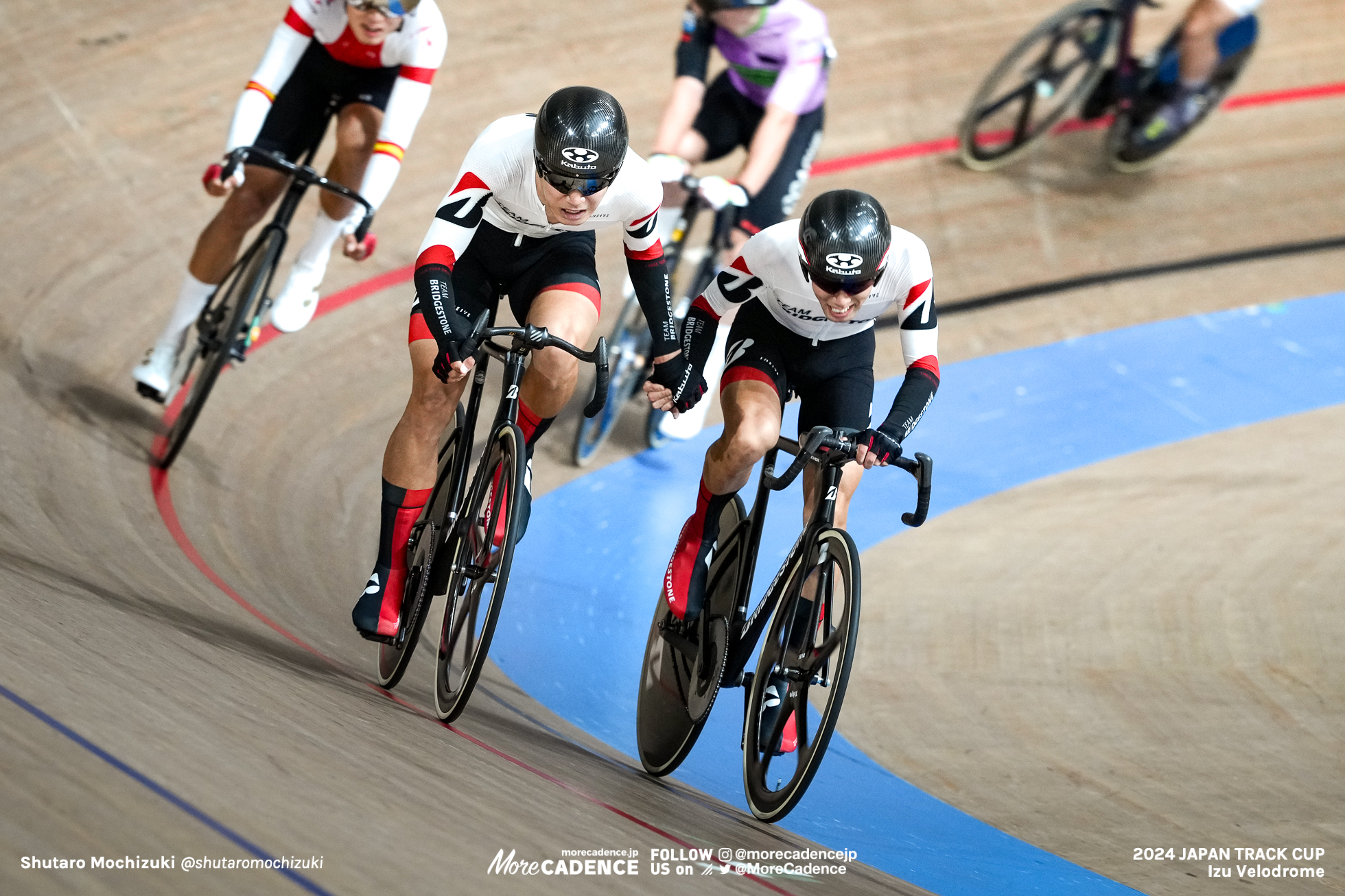 岡本勝哉, OKAMOTO Katsuya, 山下虎ノ亮, YAMASHITA Toranosuke, JPN, 男子マディソン, MEN'S Madison, 2024ジャパントラックカップ II, 伊豆ベロドローム, 2024 Japan Track Cup II, Izu Velodrome, Japan