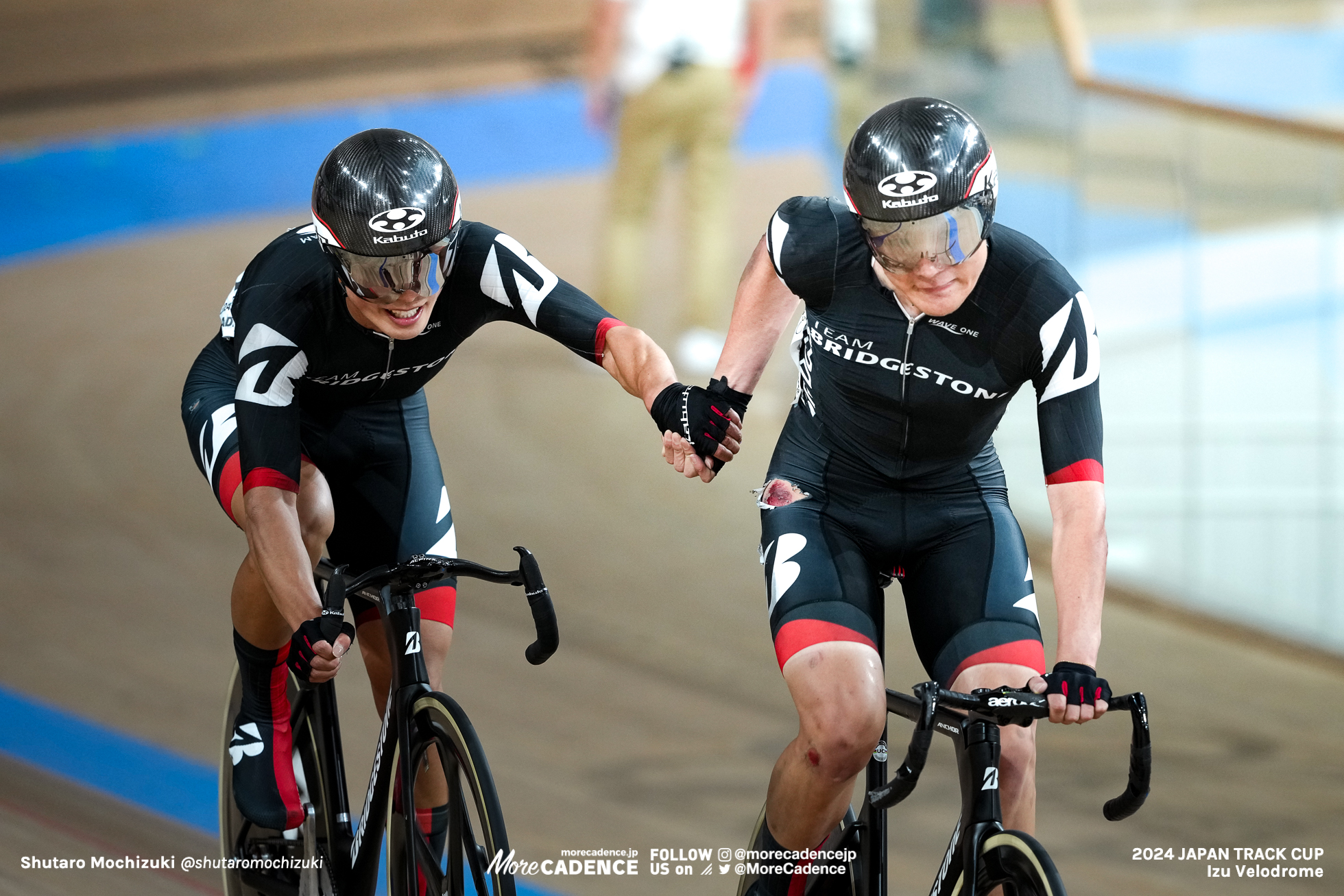 山本哲央, YAMAMOTO Tetsuo, 河野翔輝, KAWANO Shoki, JPN, 男子マディソン, MEN'S Madison, 2024ジャパントラックカップ II, 伊豆ベロドローム, 2024 Japan Track Cup II, Izu Velodrome, Japan