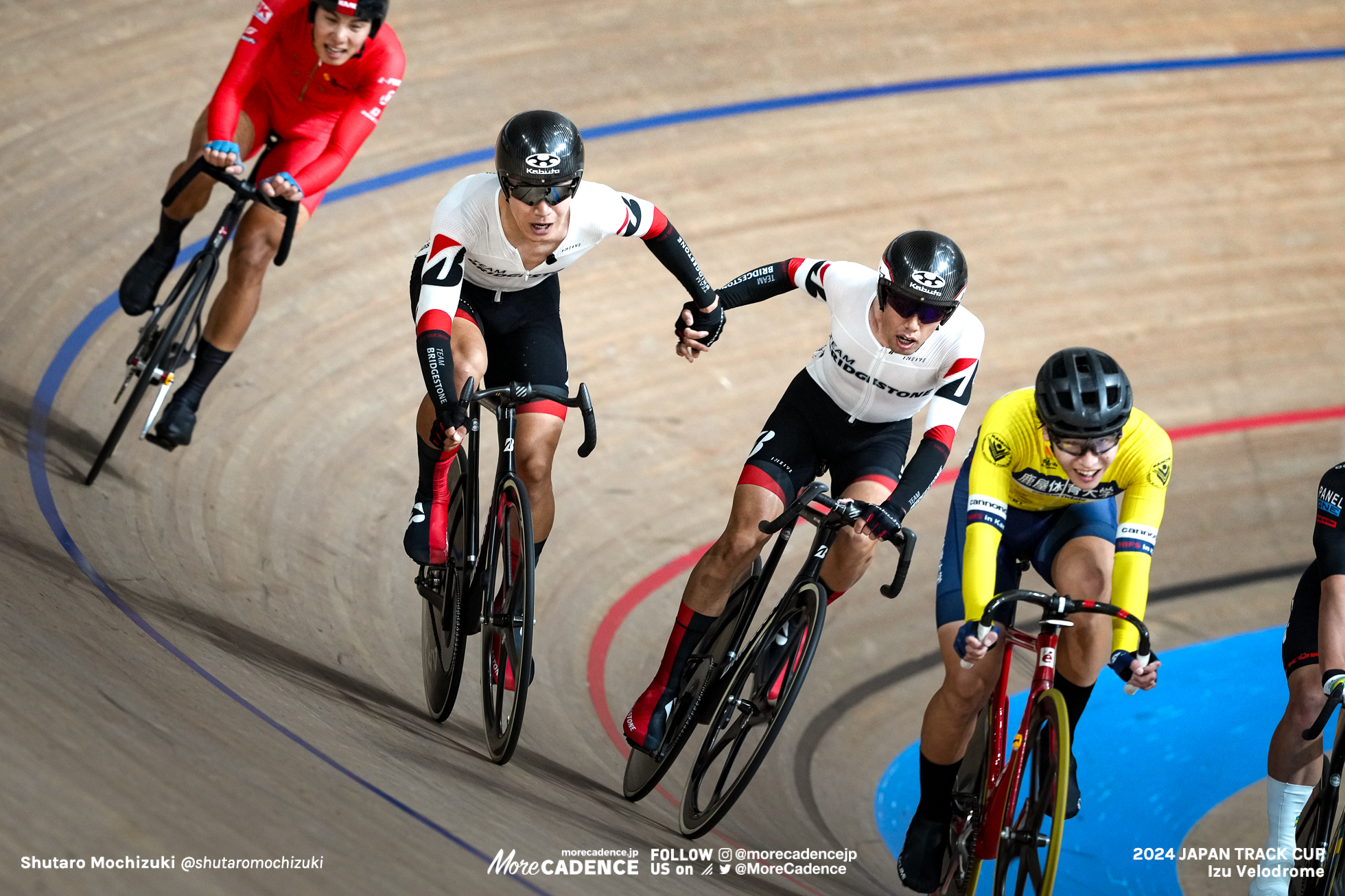 岡本勝哉, OKAMOTO Katsuya, 山下虎ノ亮, YAMASHITA Toranosuke, JPN, 男子マディソン, MEN'S Madison, 2024ジャパントラックカップ II, 伊豆ベロドローム, 2024 Japan Track Cup II, Izu Velodrome, Japan