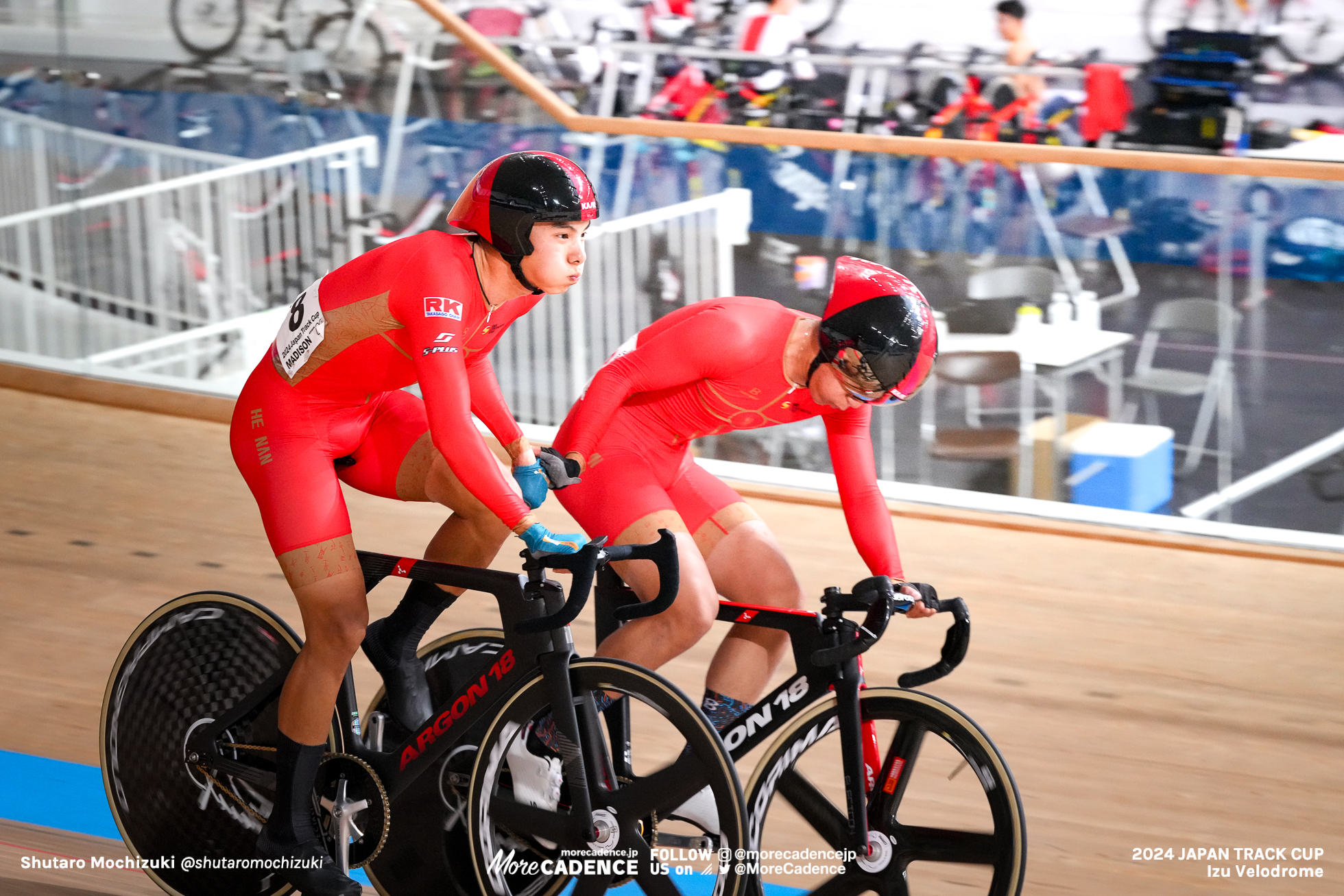 パン・シュンヤン, PANG Shuyang, ファン・イファ, FAN Yihua, CHN, 男子マディソン, MEN'S Madison, 2024ジャパントラックカップ II, 伊豆ベロドローム, 2024 Japan Track Cup II, Izu Velodrome, Japan