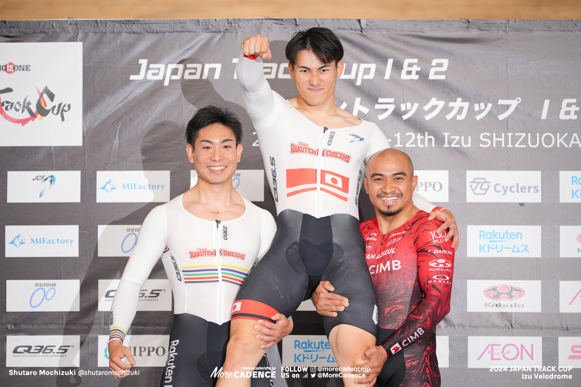 太田海也, OTA Kaiya, JPN, 小原佑太, OBARA Yuta, JPN, アジズルハスニ・アワン, AWANG Mohd Azizulhasni, MAS, 男子スプリント, MEN'S Sprint, 2024ジャパントラックカップ II, 伊豆ベロドローム, 2024 Japan Track Cup II, Izu Velodrome, Japan