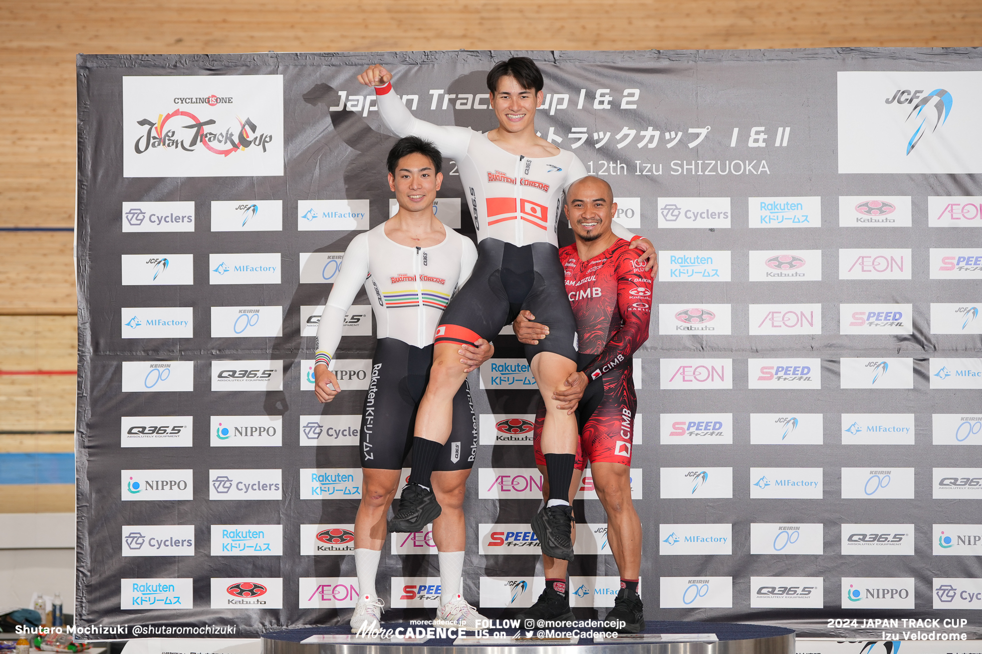 太田海也, OTA Kaiya, JPN, 小原佑太, OBARA Yuta, JPN, アジズルハスニ・アワン, AWANG Mohd Azizulhasni, MAS, 男子スプリント, MEN'S Sprint, 2024ジャパントラックカップ II, 伊豆ベロドローム, 2024 Japan Track Cup II, Izu Velodrome, Japan