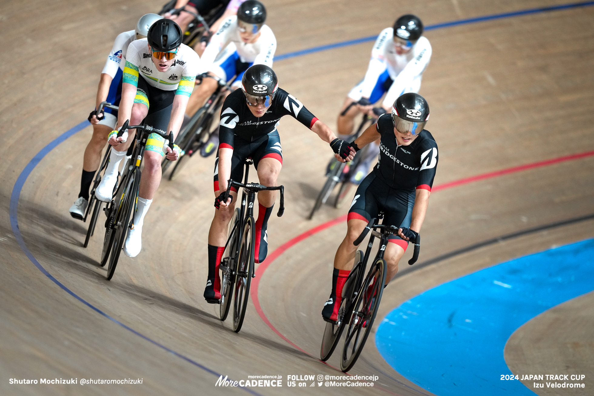 岡本勝哉, OKAMOTO Katsuya, 山下虎ノ亮, YAMASHITA Toranosuke, JPN, 男子マディソン, MEN'S Madison, 2024ジャパントラックカップ I, 伊豆ベロドローム, 2024 Japan Track Cup I, Izu Velodrome, Japan