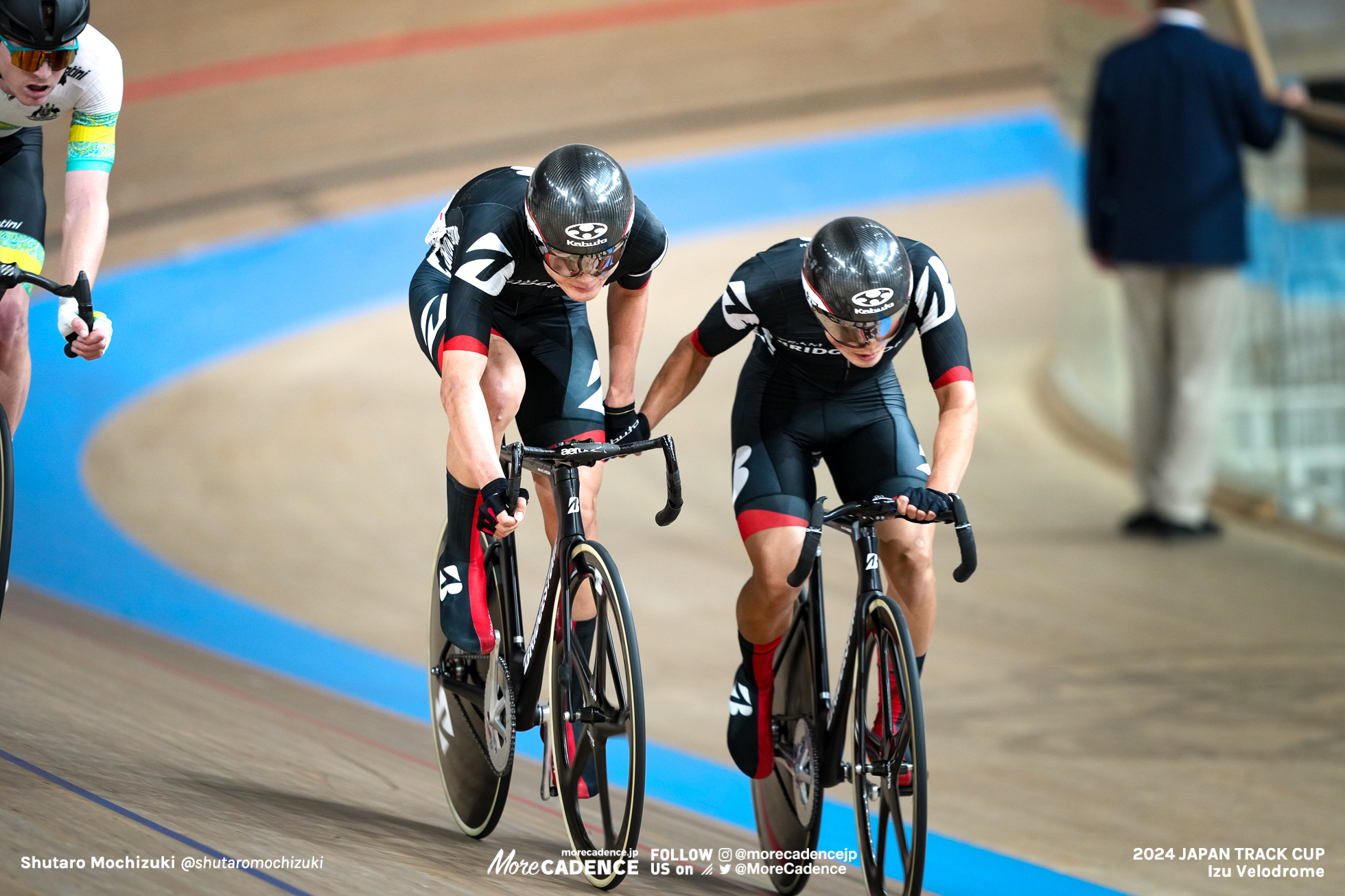 岡本勝哉, OKAMOTO Katsuya, 山下虎ノ亮, YAMASHITA Toranosuke, JPN, 男子マディソン, MEN'S Madison, 2024ジャパントラックカップ I, 伊豆ベロドローム, 2024 Japan Track Cup I, Izu Velodrome, Japan