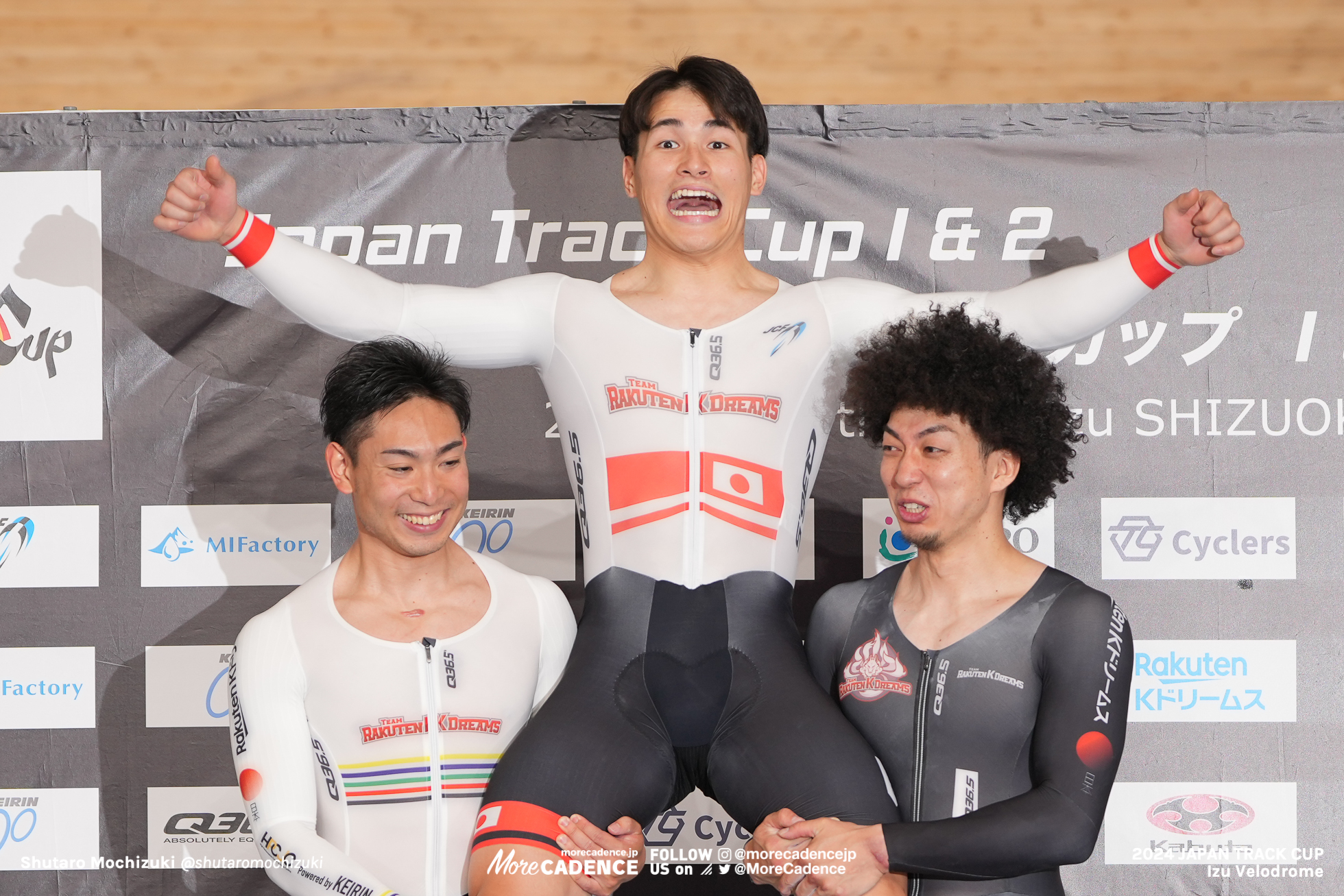 太田海也, OTA Kaiya, JPN, 小原佑太, OBARA Yuta, JPN, 山﨑賢人, YAMASAKI Kento, JPN, 男子スプリント, MEN'S Sprint, 2024ジャパントラックカップ I, 伊豆ベロドローム, 2024 Japan Track Cup I, Izu Velodrome, Japan