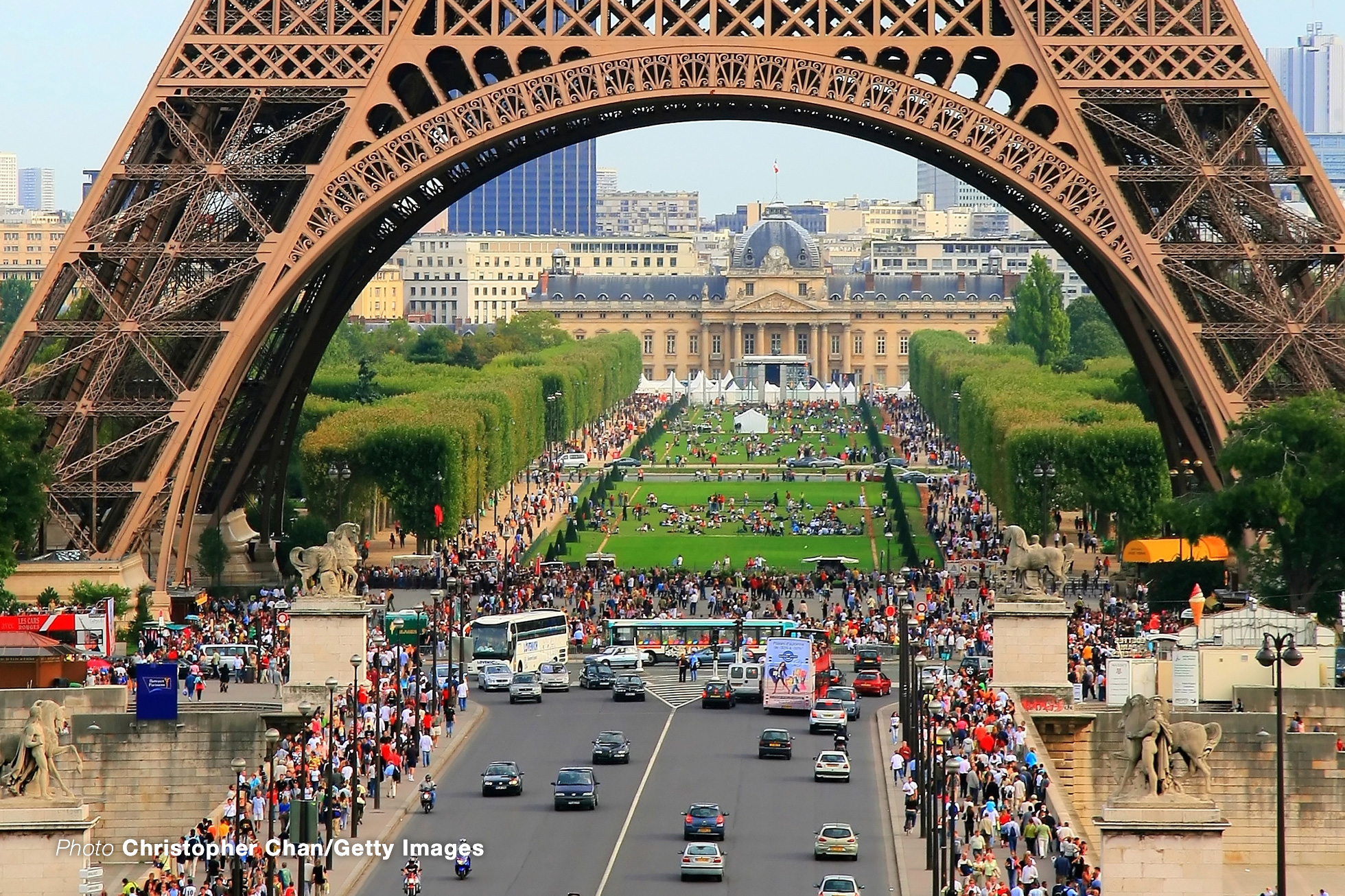 Close Up of Eiffel Tower Arches Photo Christopher Chan_Getty Images