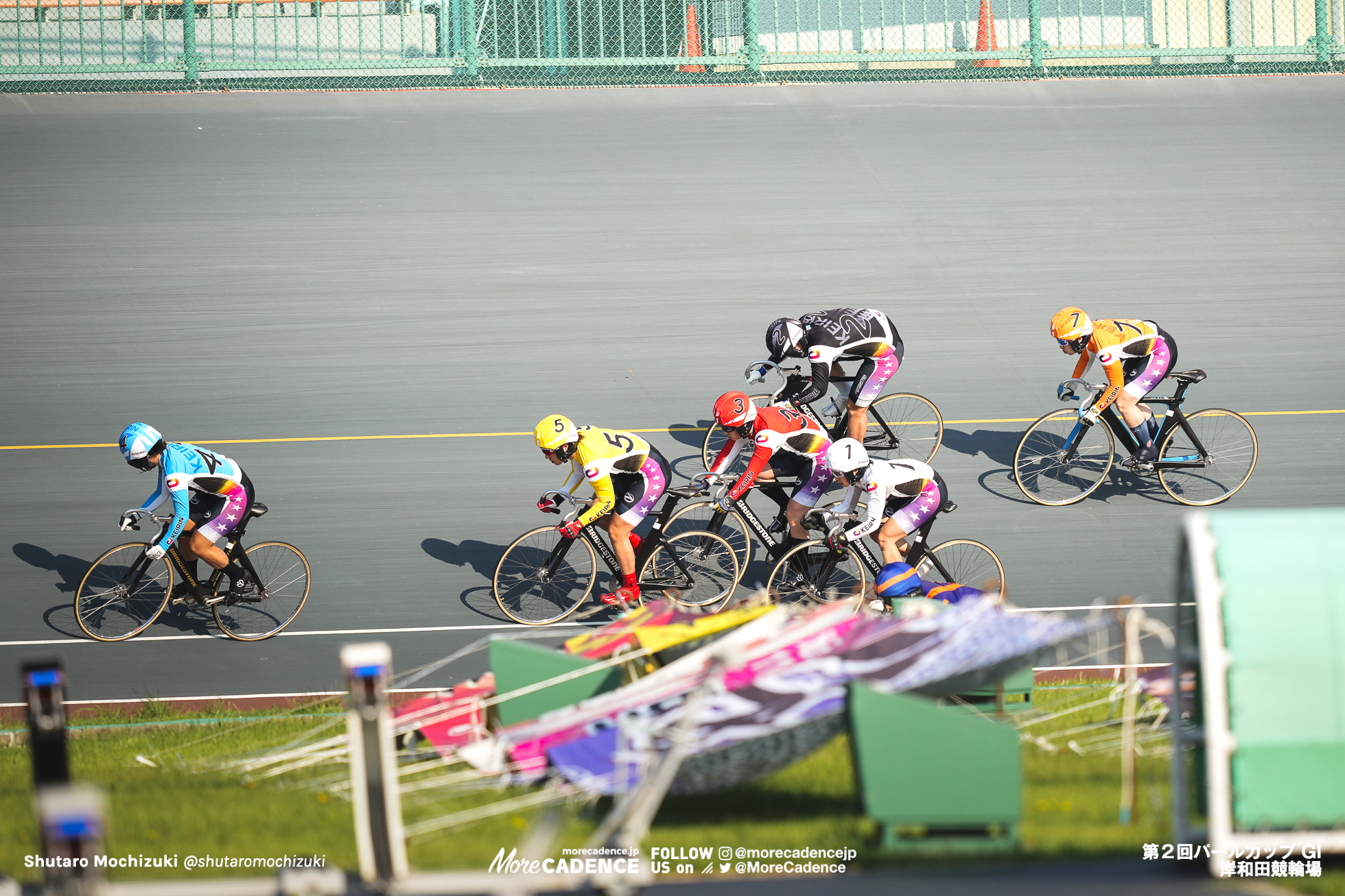 吉村早耶香, 尾崎睦, 柳原真緒, 當銘直美, 奥井迪, 石井貴子, 決勝12R, パールカップ（G1）, 岸和田競輪場