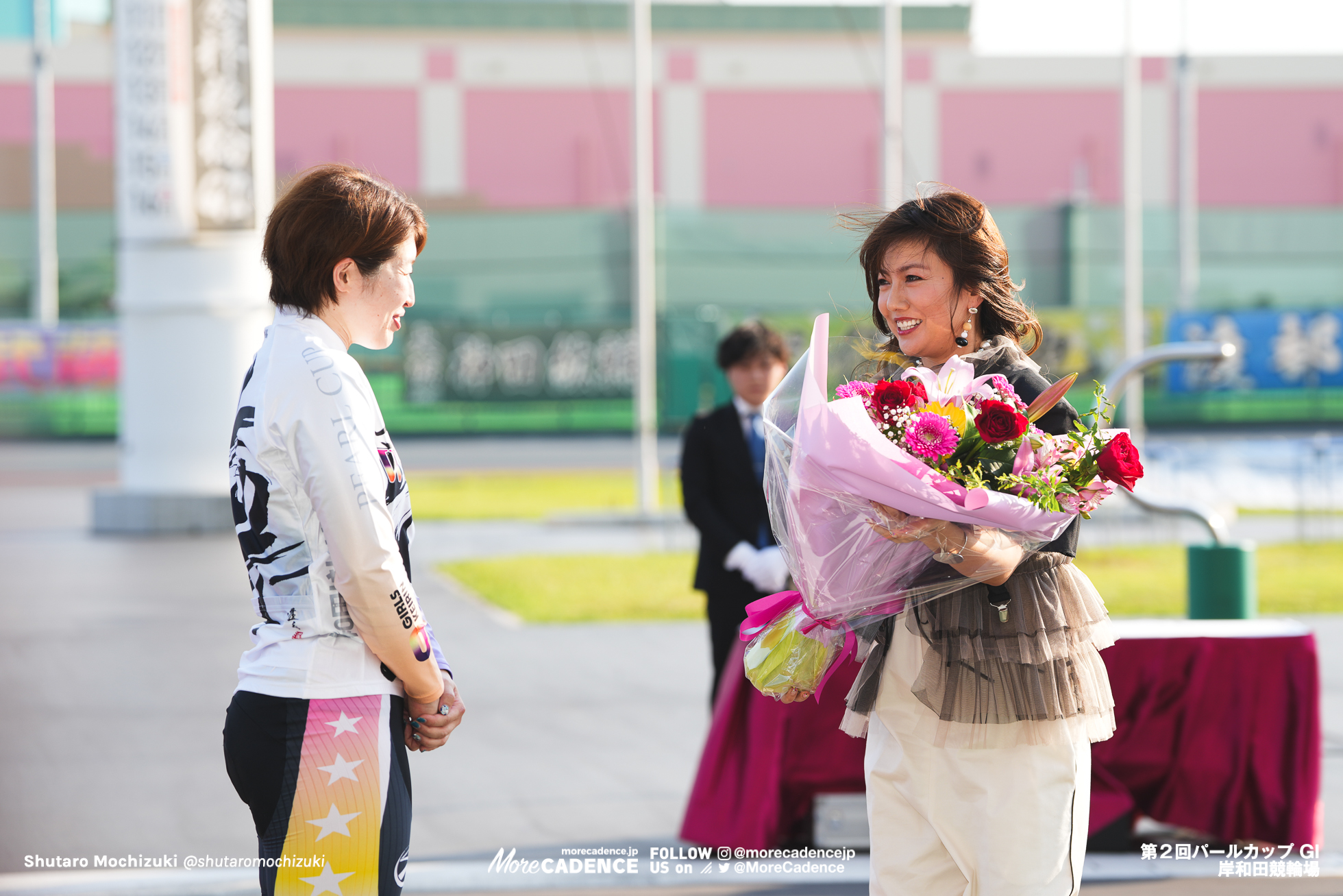 石井貴子, 表彰式, パールカップ（G1）, 岸和田競輪場