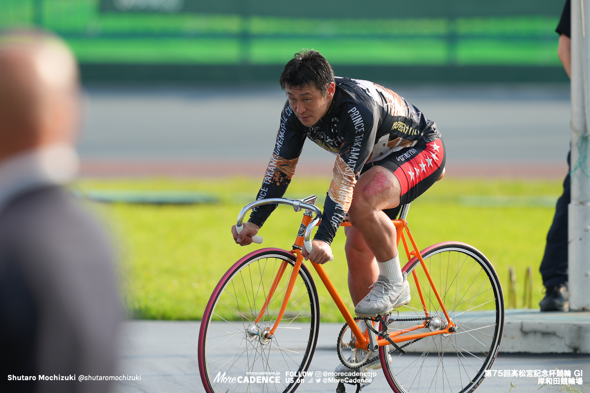 北井佑季, 表彰式, 高松宮記念杯競輪（G1）, 岸和田競輪場