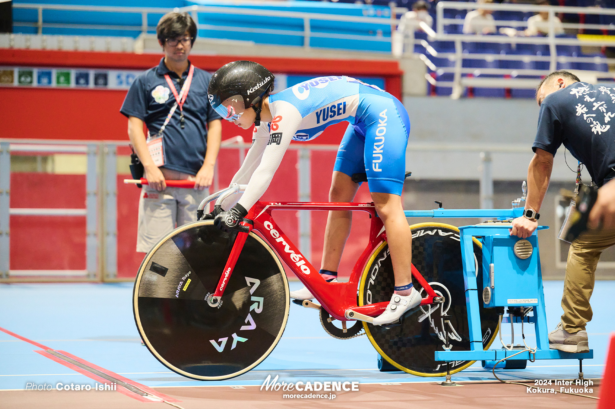 鶴葵衣 祐誠, 500mTT（タイムトライアル）, 令和6年度 全国高等学校総合体育大会（インターハイ2024）, 小倉競輪場