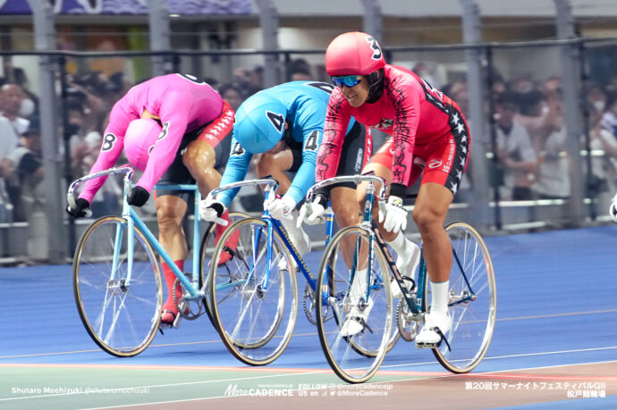 眞杉匠, 最終日12R, 決勝, サマーナイトフェスティバル（G2）, 松戸競輪場