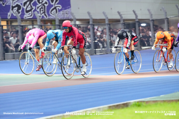 眞杉匠, 吉田拓矢, 新田祐大, 古性優作, 最終日12R, 決勝, サマーナイトフェスティバル（G2）, 松戸競輪場