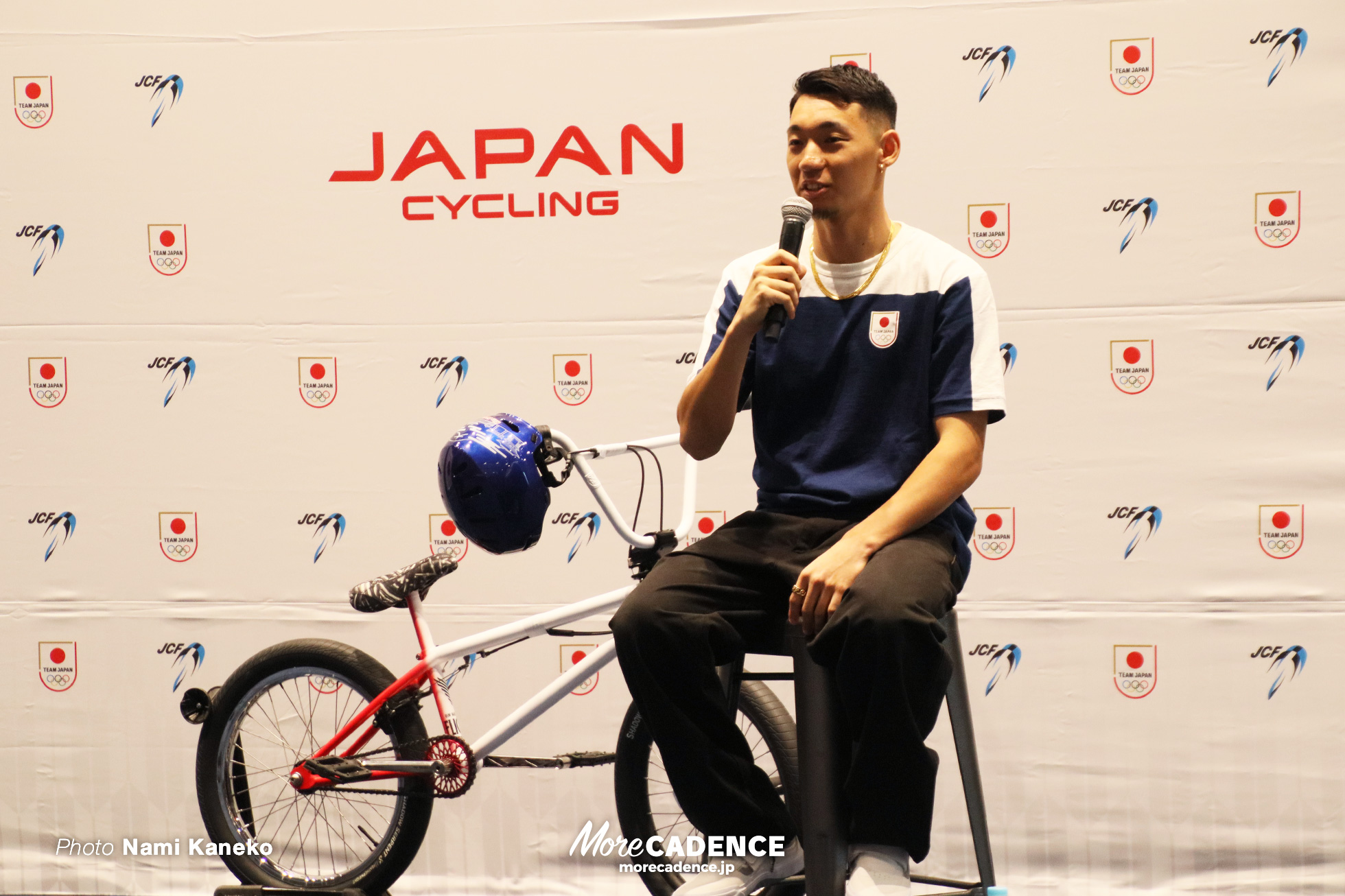 中村輪夢, 2024 BMXフリースタイル代表記者発表