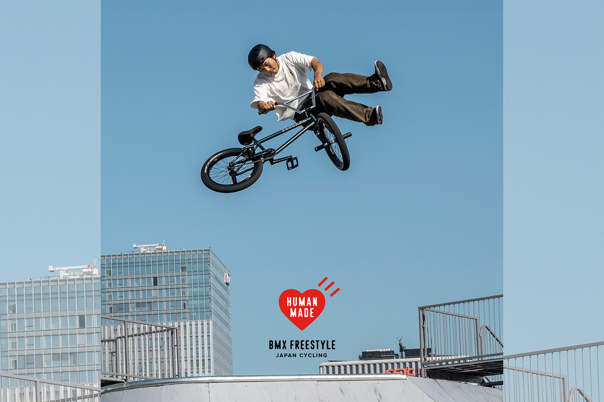 HUMAN MADEがBMXフリースタイル日本代表チームをサポート