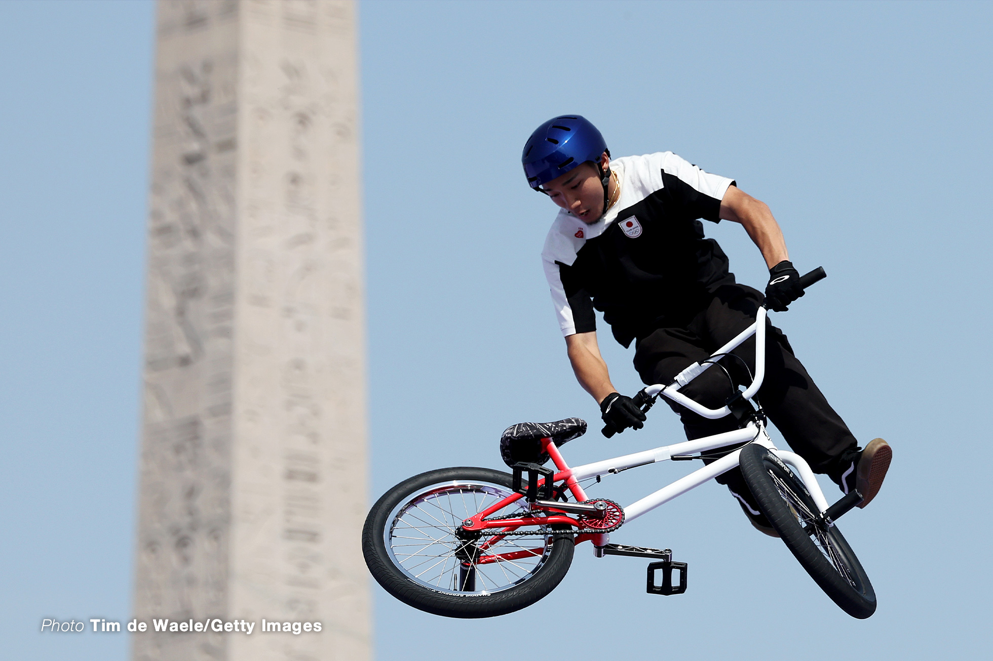 PARIS, FRANCE - JULY 30: Rimu Nakamura of Team Japan competes during the Men's Park Qualification on day four of the Olympic Games Paris 2024 at Place de la Concorde on July 30, 2024 in Paris, France. (Photo by Tim de Waele/Getty Images)