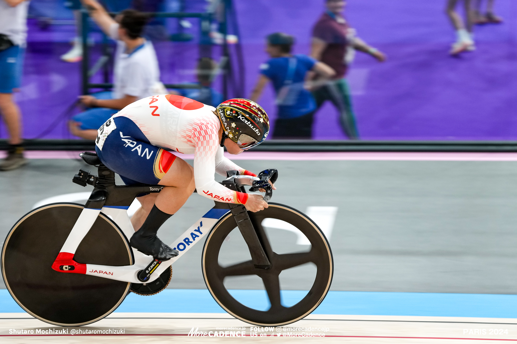 佐藤水菜, Japan, 3回戦敗者復活戦, womens sprint, Olympic Games Paris 2024, Saint-Quentin-en-Yvelines Velodrome, August 10, 2024 in Paris, France