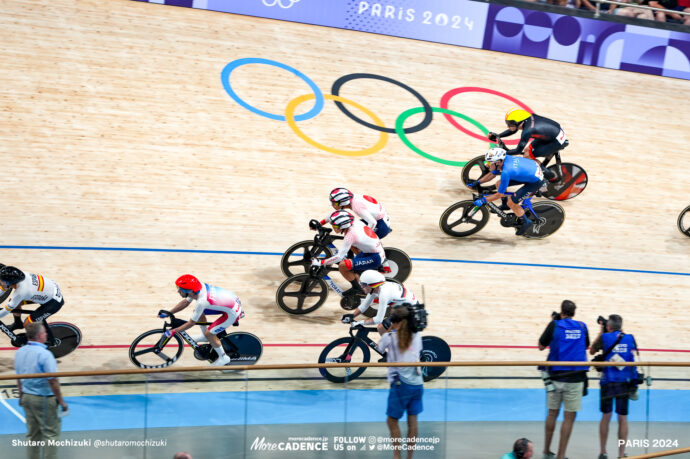 窪木一茂, 今村駿介, Japan, mens madison, Olympic Games Paris 2024, Saint-Quentin-en-Yvelines Velodrome, August 10, 2024 in Paris, France