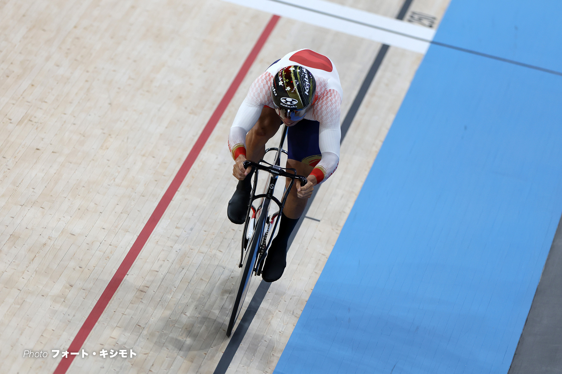 小原佑太, Japan, mens team sprint, Qualifiers, Olympic Games Paris 2024, Saint-Quentin-en-Yvelines Velodrome, August 05, 2024 in Paris, France