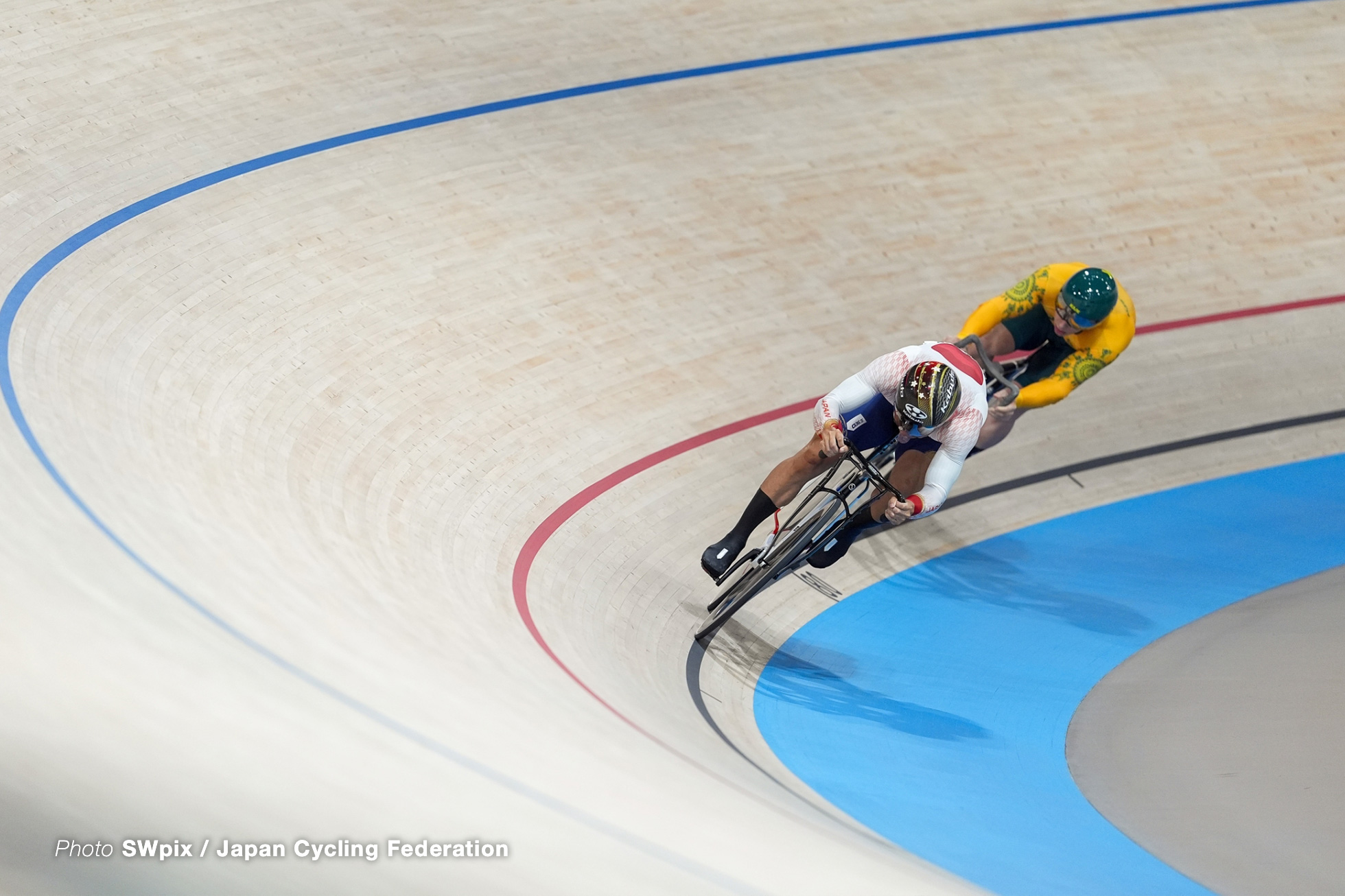 小原佑太, Japan, mens sprint, Olympic Games Paris 2024, Saint-Quentin-en-Yvelines Velodrome, August 08, 2024 in Paris, France, SWpix / Japan Cycling Federation