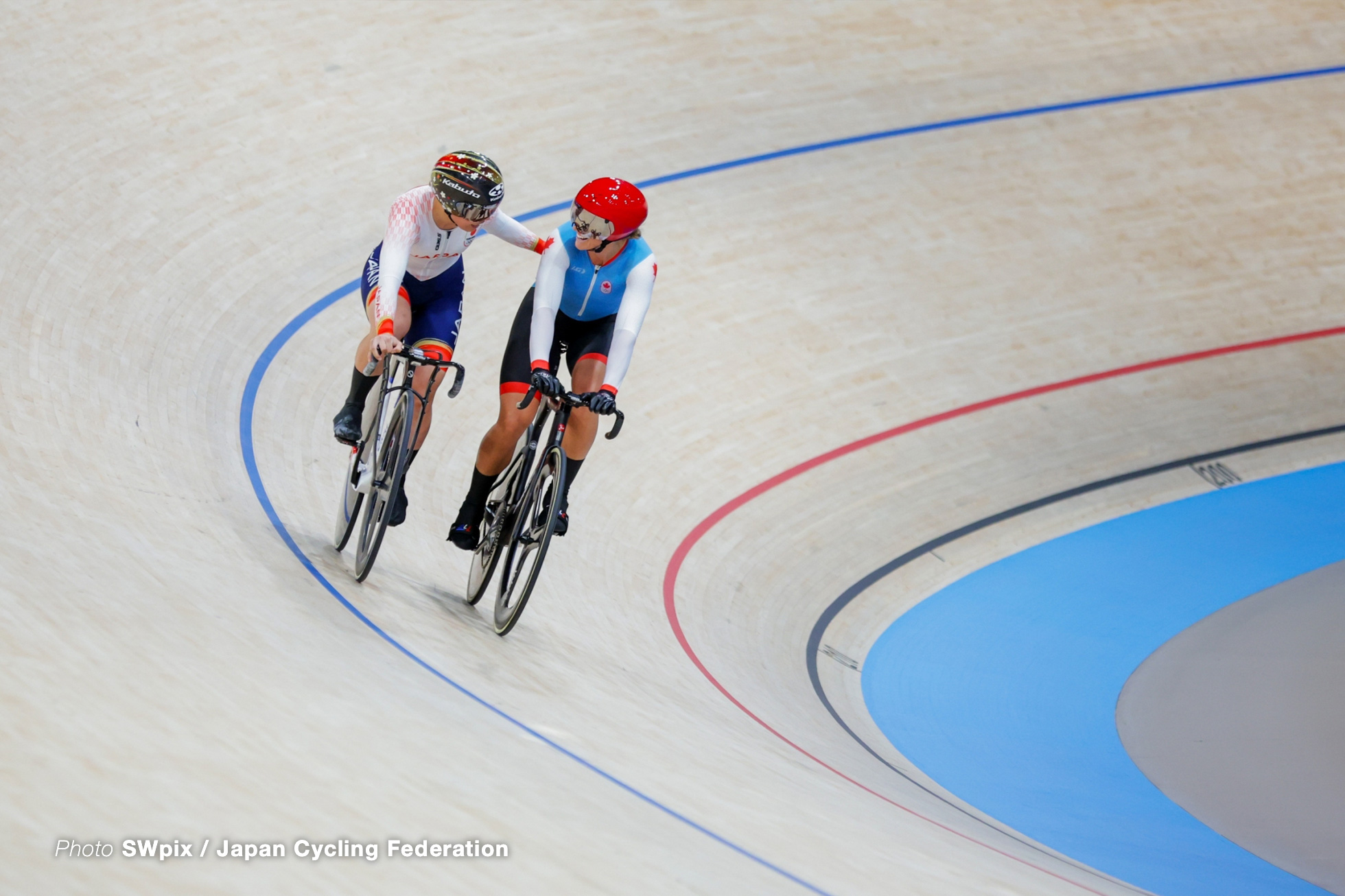 佐藤水菜, Japan, 3回戦敗者復活戦, womens sprint, Olympic Games Paris 2024, Saint-Quentin-en-Yvelines Velodrome, August 10, 2024 in Paris, France, SWpix / Japan Cycling Federation