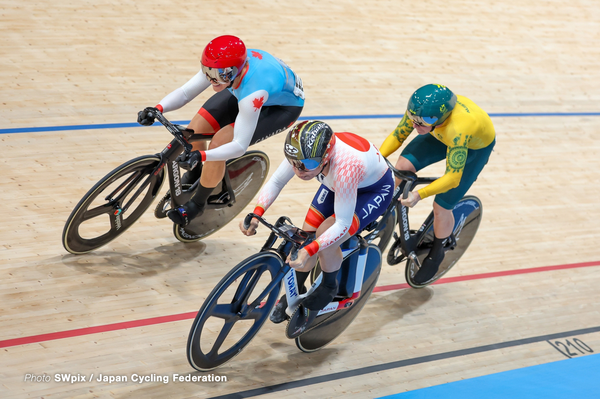 佐藤水菜, Japan, 3回戦敗者復活戦, womens sprint, Olympic Games Paris 2024, Saint-Quentin-en-Yvelines Velodrome, August 10, 2024 in Paris, France, SWpix / Japan Cycling Federation