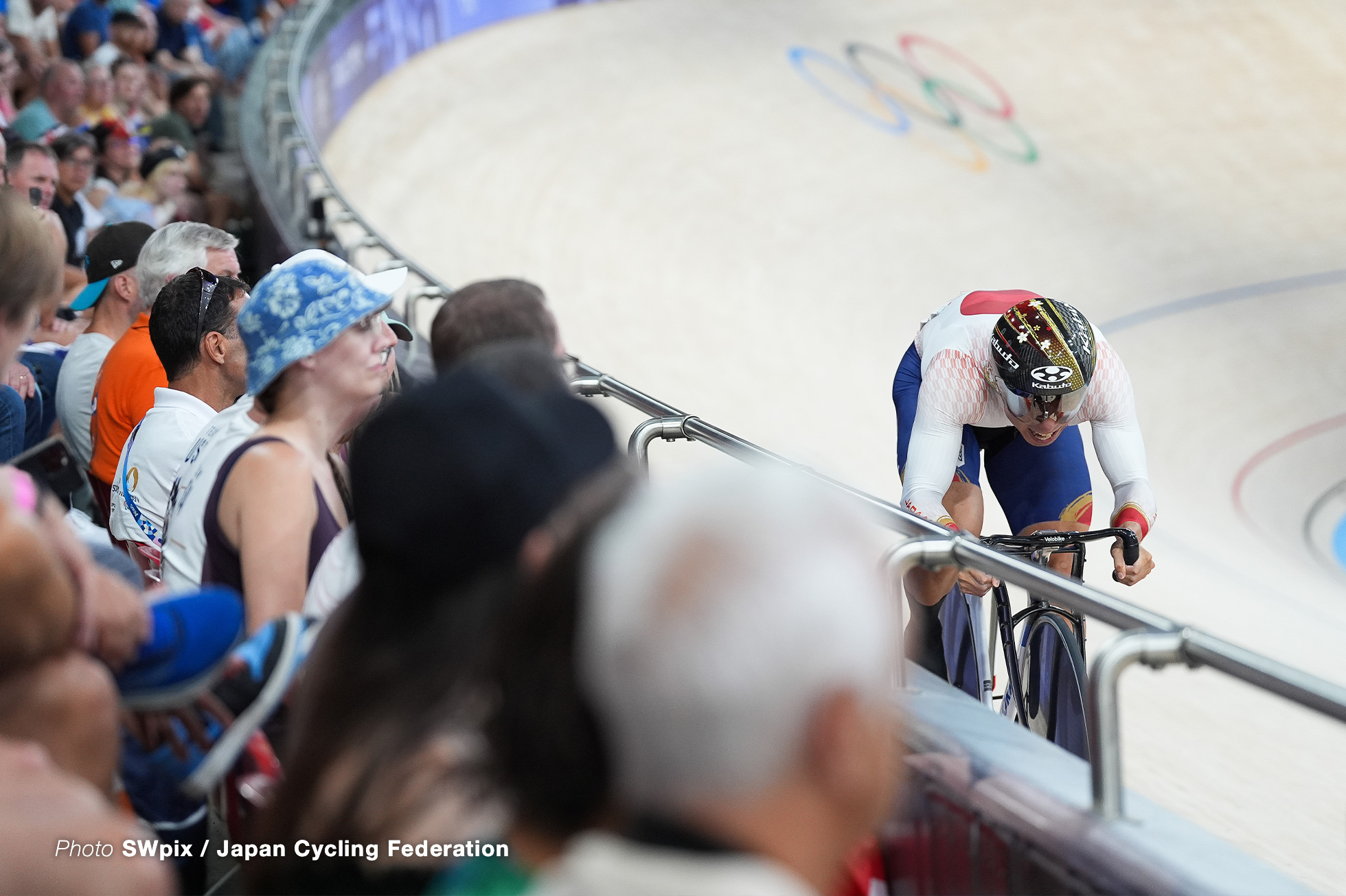 小原佑太, Japan, mens sprint, Olympic Games Paris 2024, Saint-Quentin-en-Yvelines Velodrome, August 07, 2024 in Paris, France, SWpix / Japan Cycling Federation