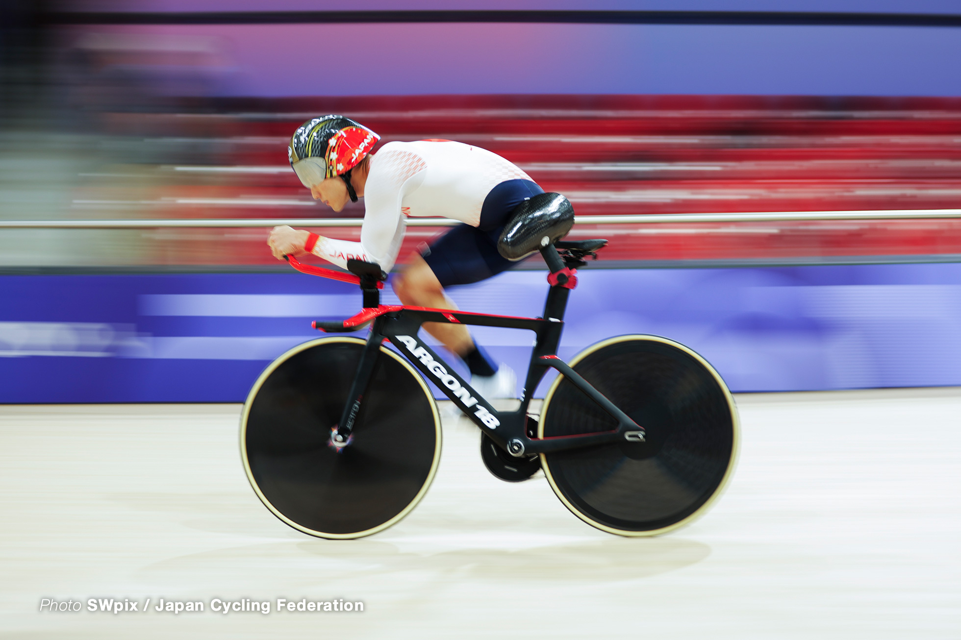 川本翔大, 直前練習, Paris 2024 Paralympic Games, Saint-Quentin-en-Yvelines Velodrome, 2024 in Paris, France, SWpix / Japan Cycling Federation