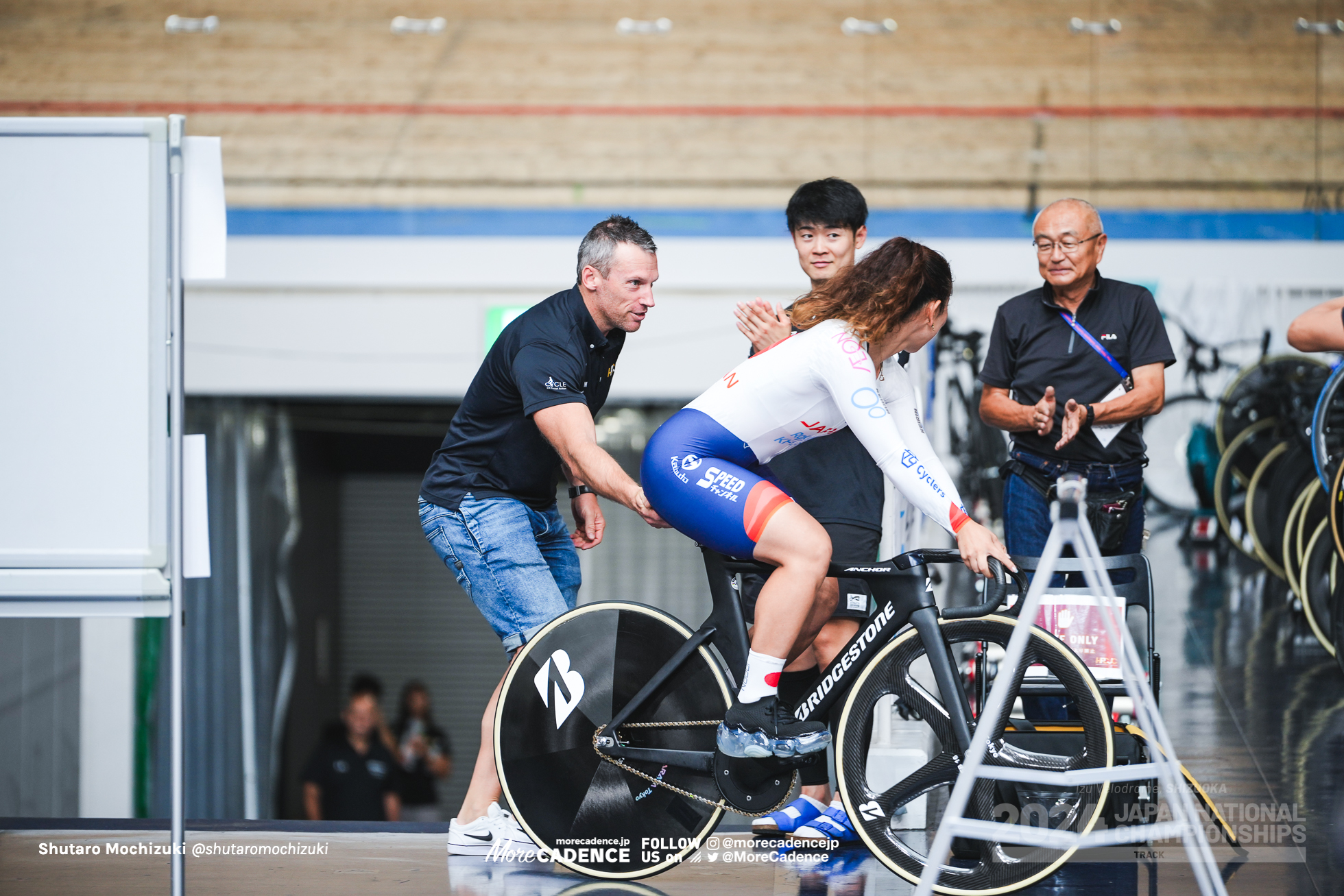 太田りゆ, 代表引退セレモニー, 2024全日本選手権トラック, 伊豆ベロドローム