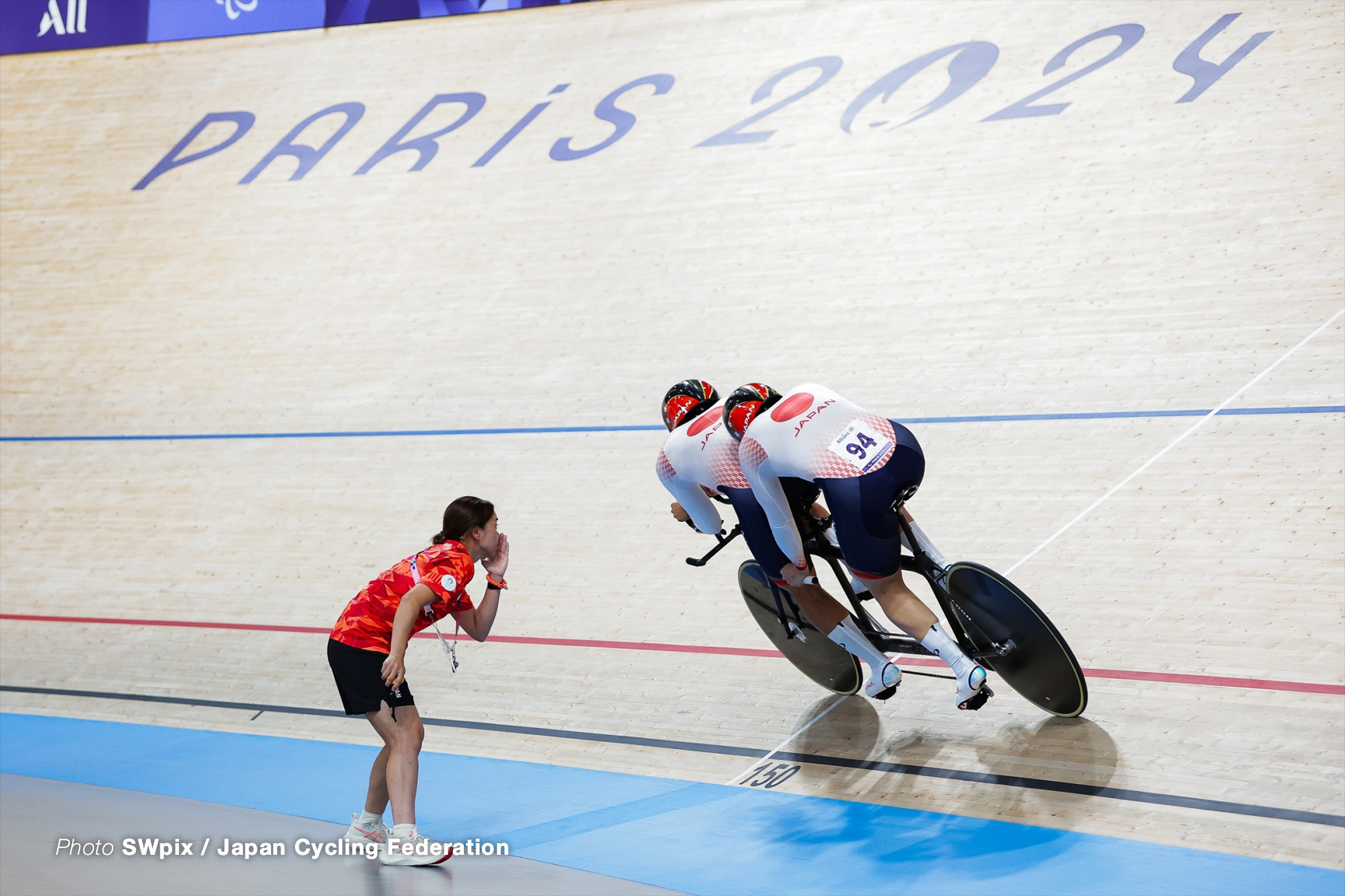 木村和平, 三浦生誠, Paris 2024 Paralympic Games, Saint-Quentin-en-Yvelines Velodrome, 2024 in Paris, France, SWpix / Japan Cycling Federation