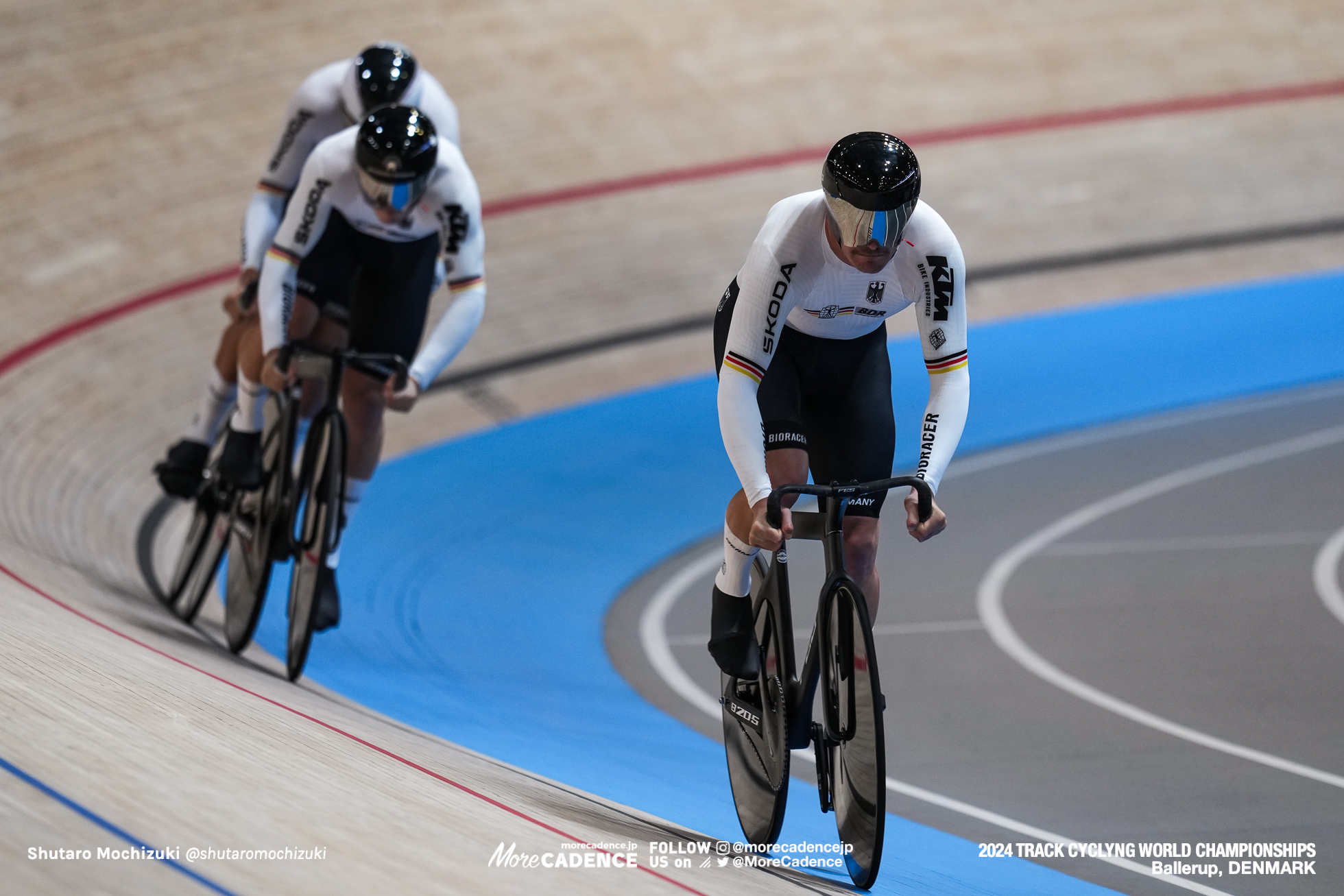 ピート・フレミング,Pete Flemming,ニック・シュレーター,Nik SCHROETER,ルカ・スピーゲル,Luca Spiegel男子チームスプリント, Men's Team Sprint, 2024世界選手権トラック バレラップ, 2024 UCI CYCLING WORLD CHAMPIONSHIPS TRACK